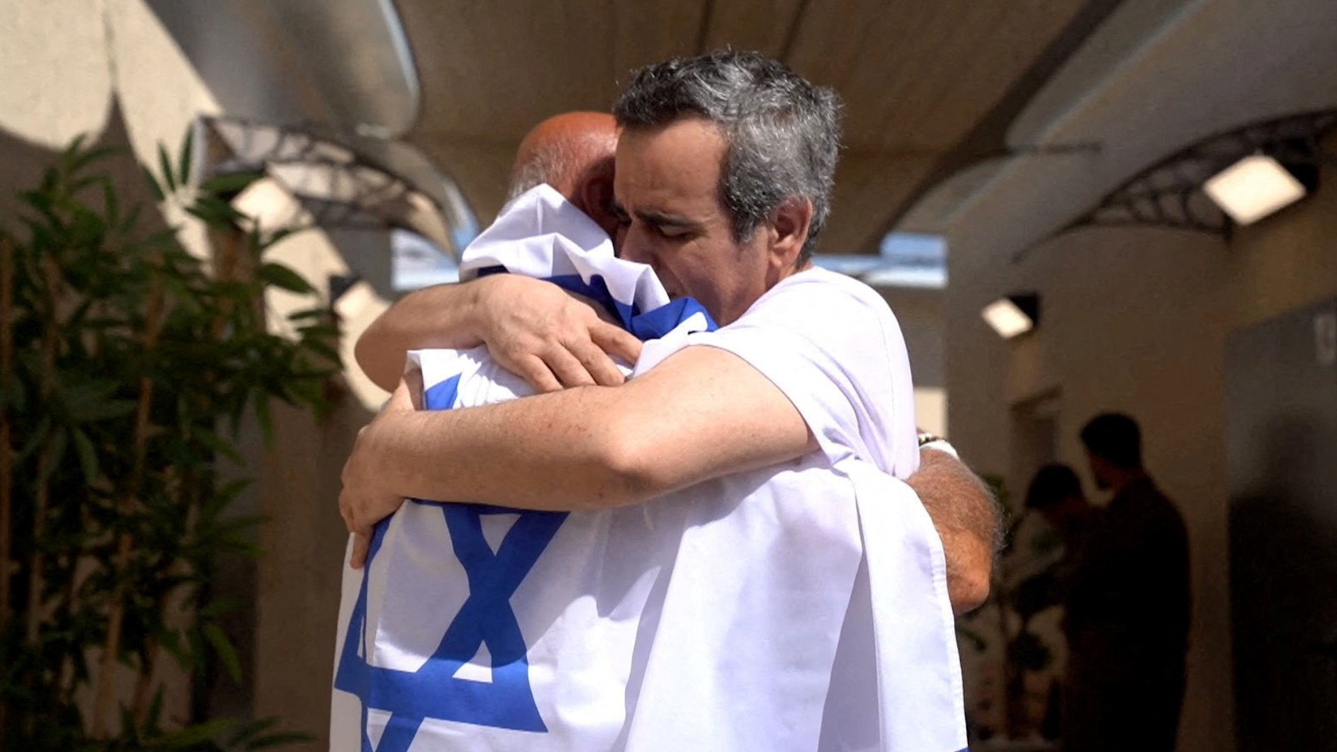Israeli hostage reunion