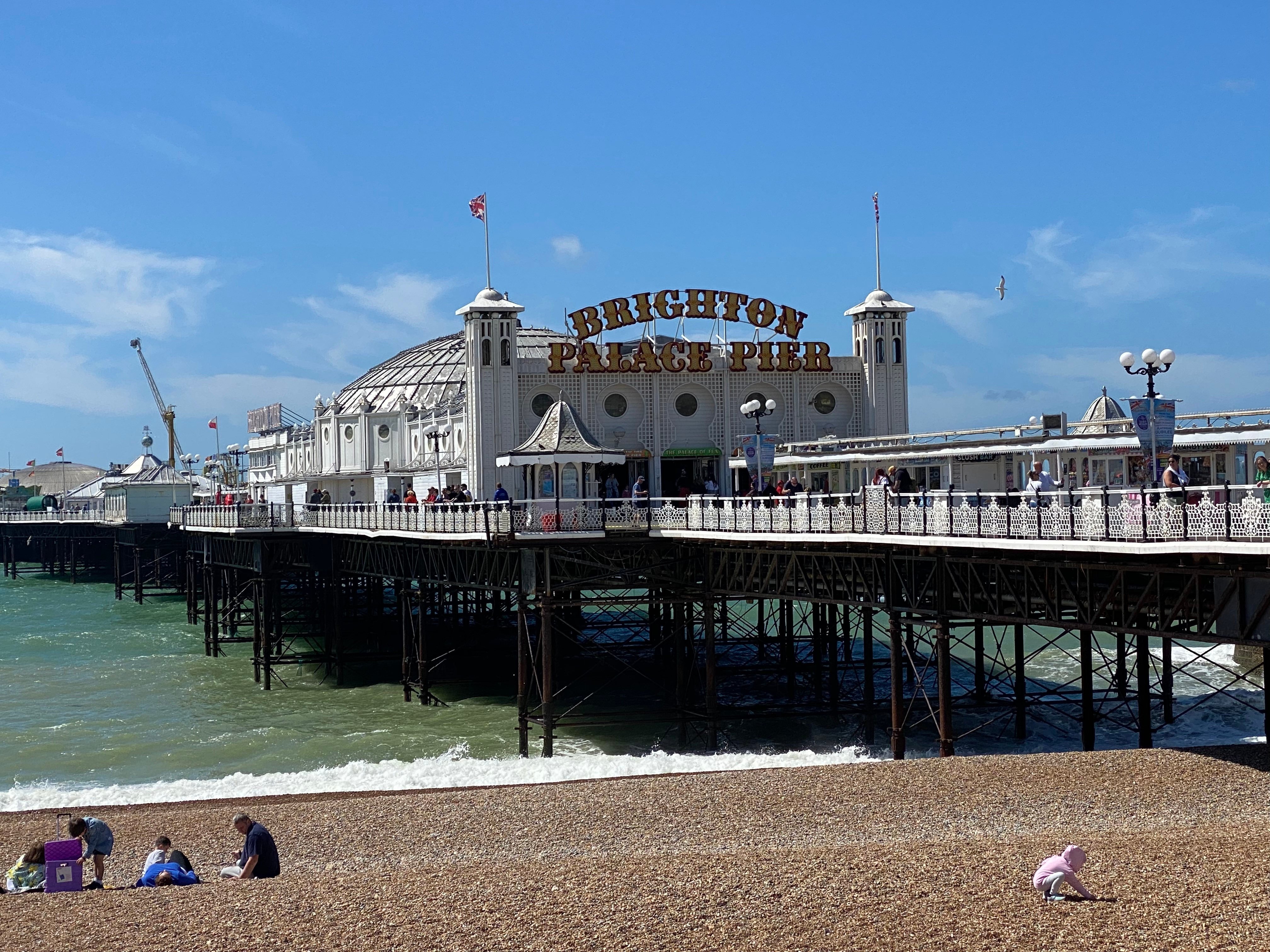 Brighton Palace Pier is a mixture of old-world magic, funfair and casino. The city on Britain’s south coast was one of Europe’s first seaside resorts. Photo: Alexandra Stahl/dpa
