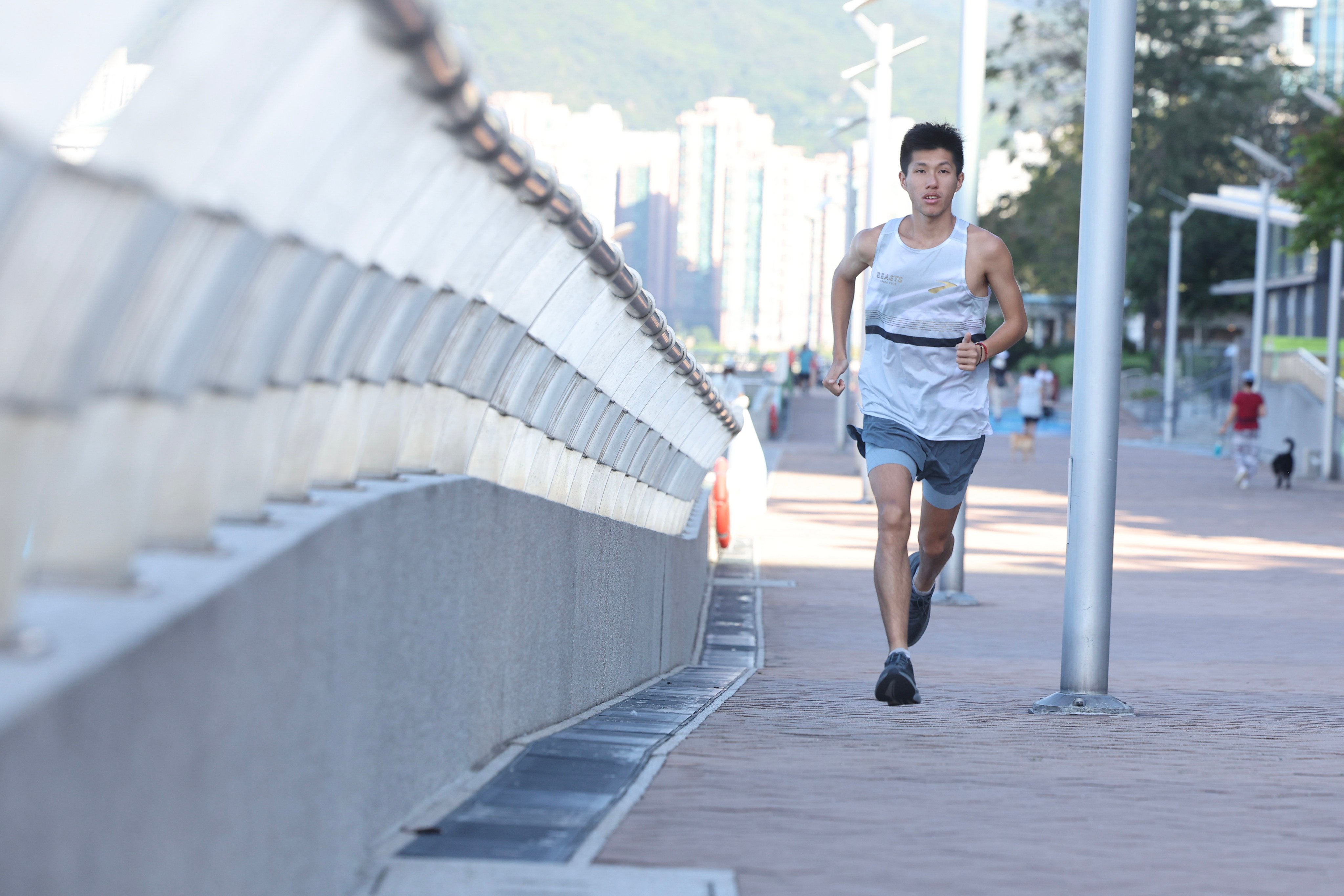 Triple Hong Kong record holder Wong Wan-chun is not part of the city’s National Games athletics squad. Photo: Edmond So