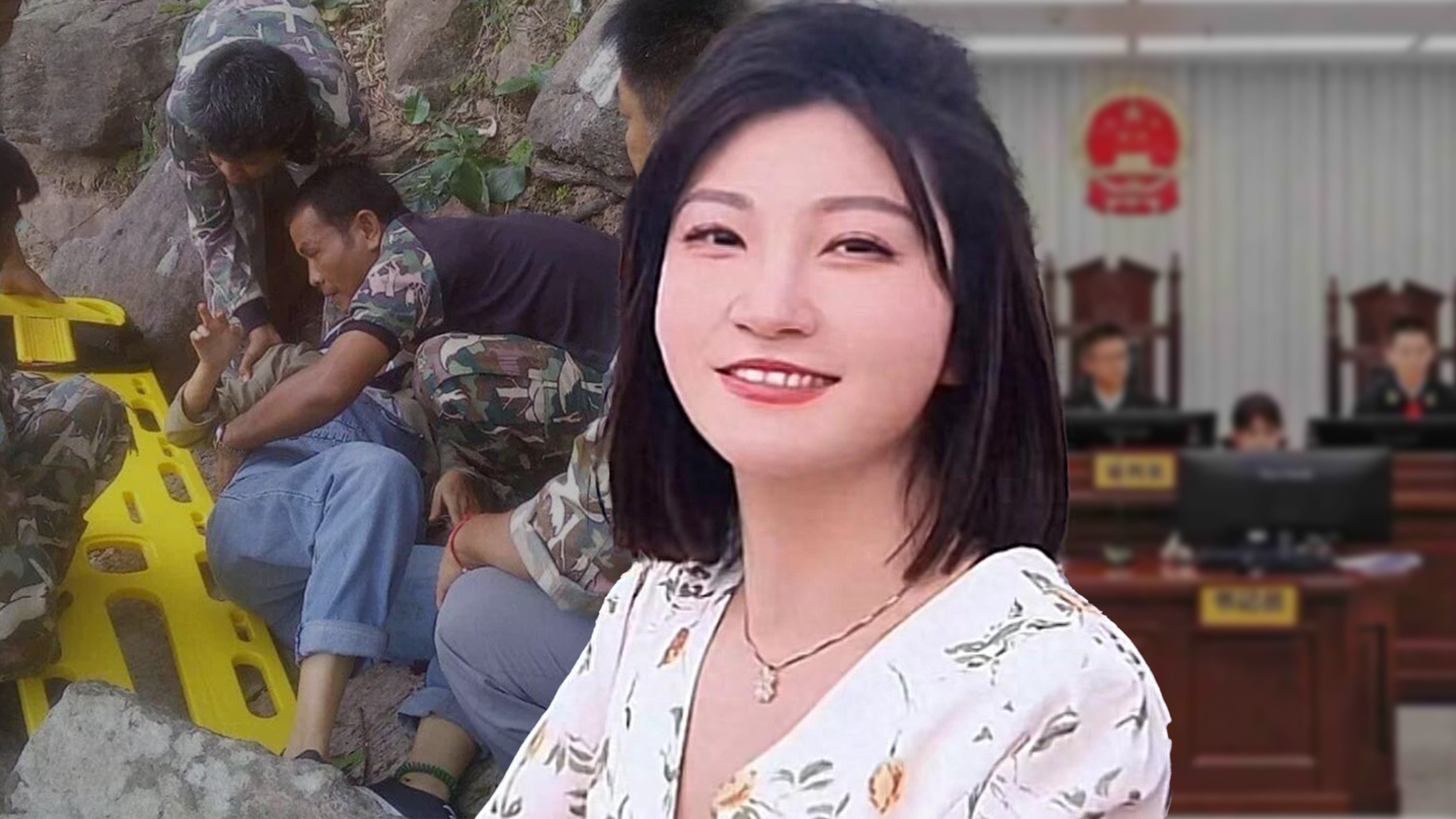 A Chinese court granted a woman a divorce six years after her husband pushed her off a cliff in Thailand. Photo: SCMP composite/Sohu/Douyin