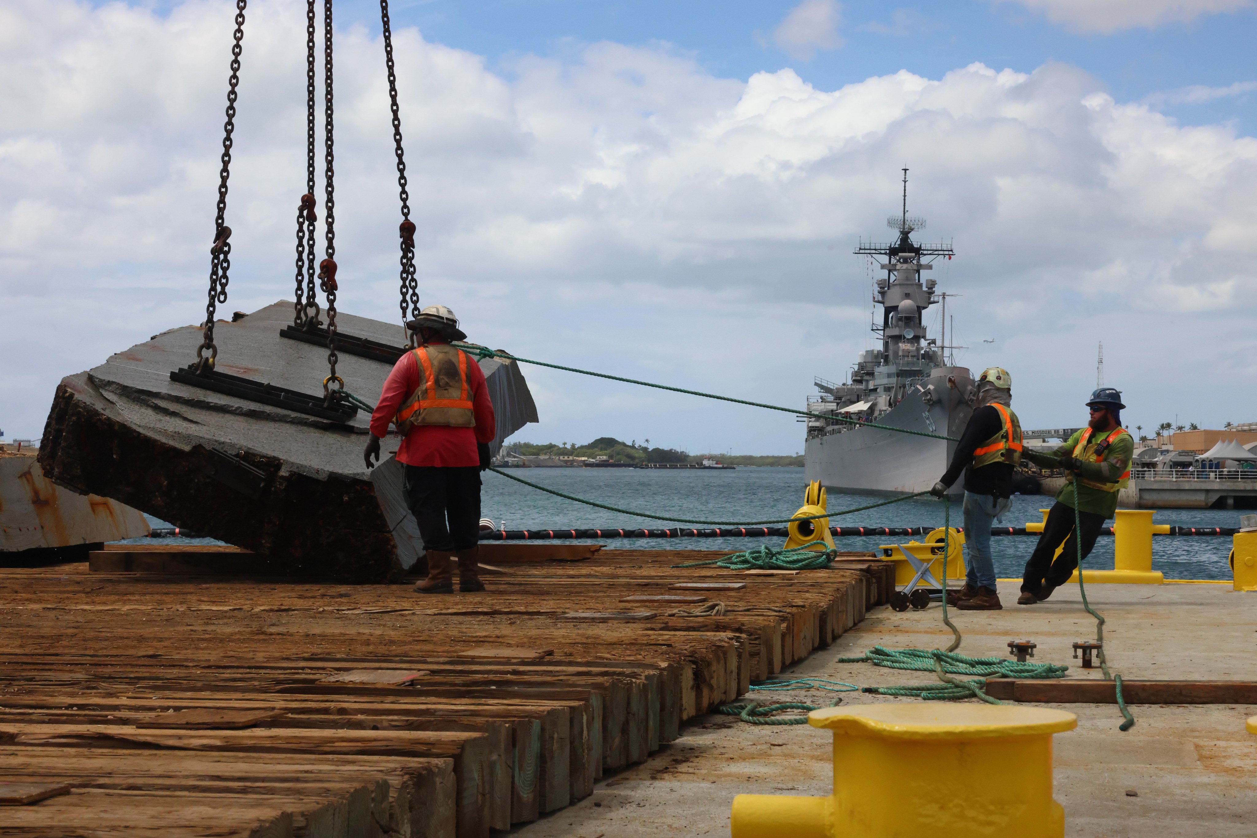 The US Navy has embarked on a large-scale modernisation of the Joint Base Pearl Harbour-Hickam. Photo: US Navy