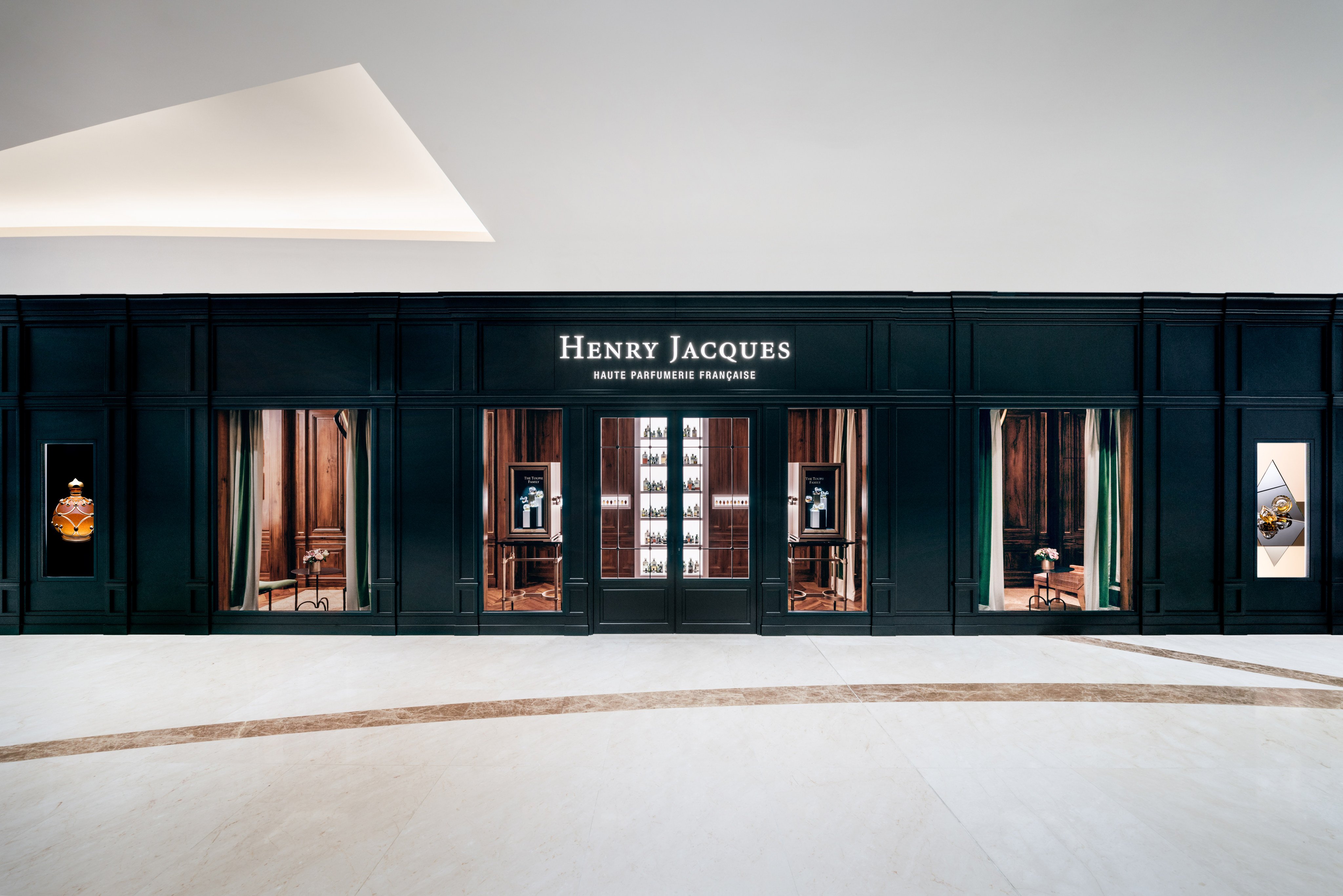 The exterior of Henry Jacques’ boutique at Hong Kong’s Elements mall. Photo: Handout