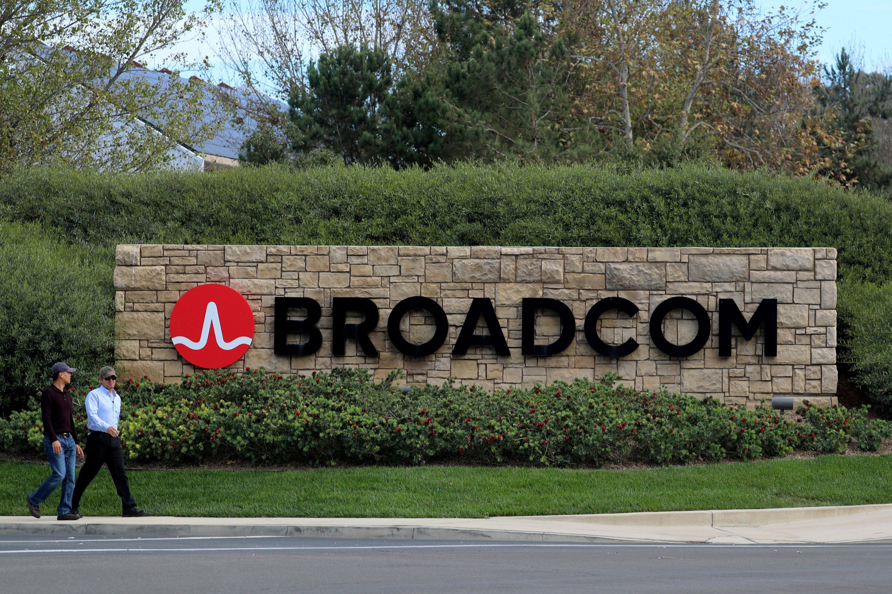 Broadcom has increasingly been seen as a key beneficiary of AI spending, helping propel its share price this year. Photo: Reuters