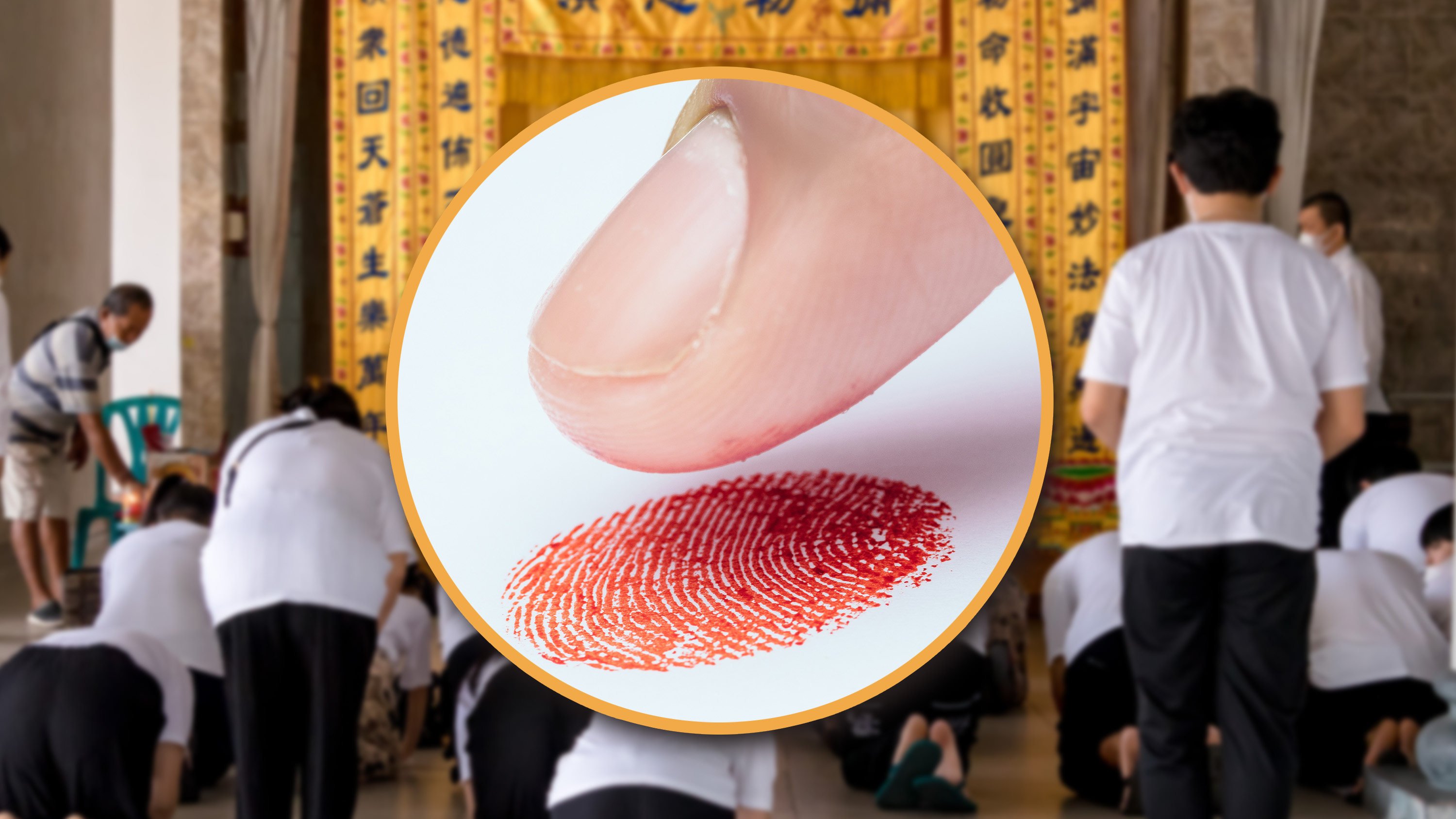 A woman in Taiwan was caught taking fingerprints from a dead person which she planned to use to forge a promissory note. Photo: SCMP composite/Shutterstock