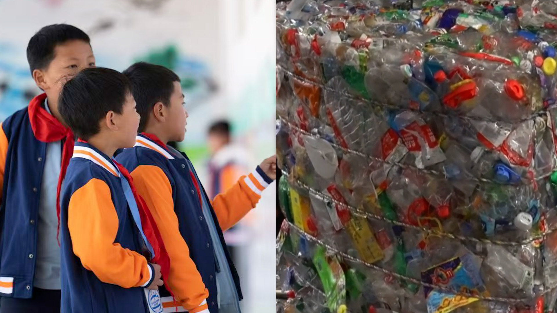 Gift for the next generation: plastic bottles turned into clothing for students in China