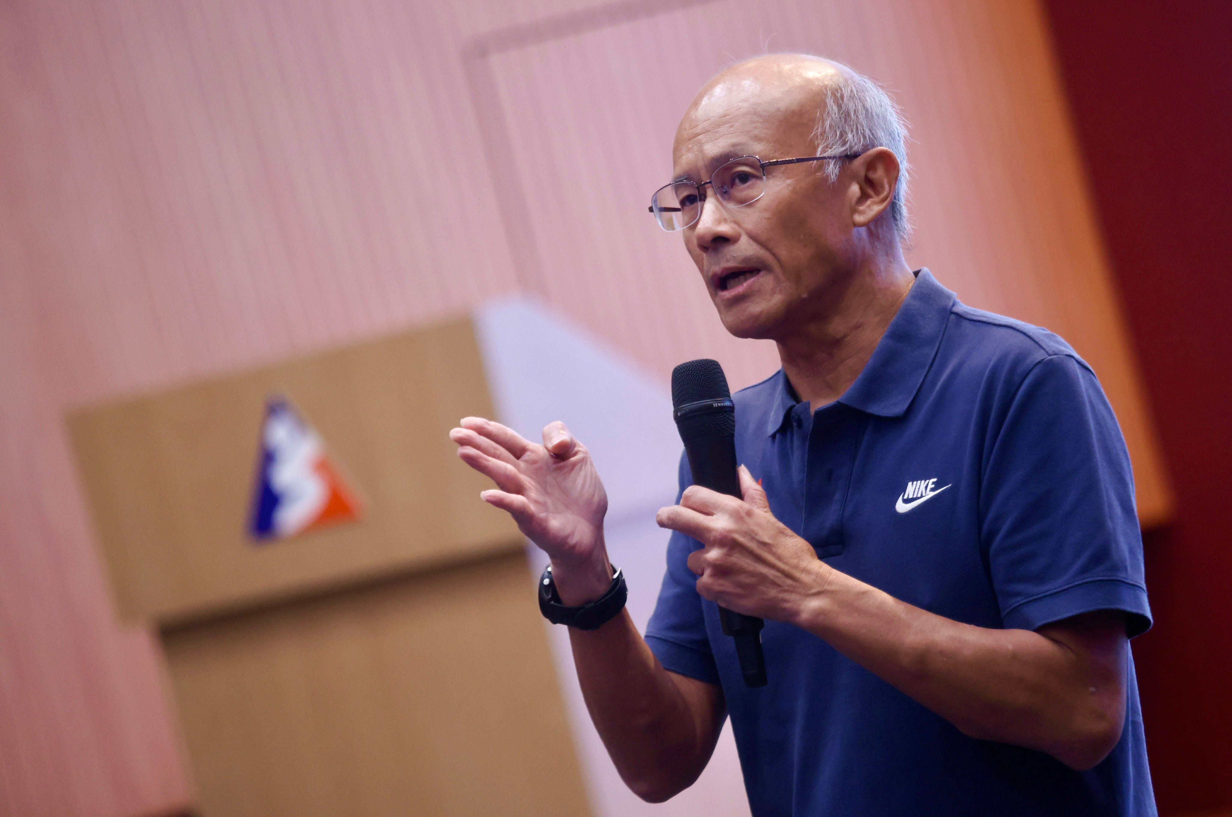 Hong Kong Association of Athletics Affiliates senior vice-chairman Simon Yeung. Photo: Jonathan Wong