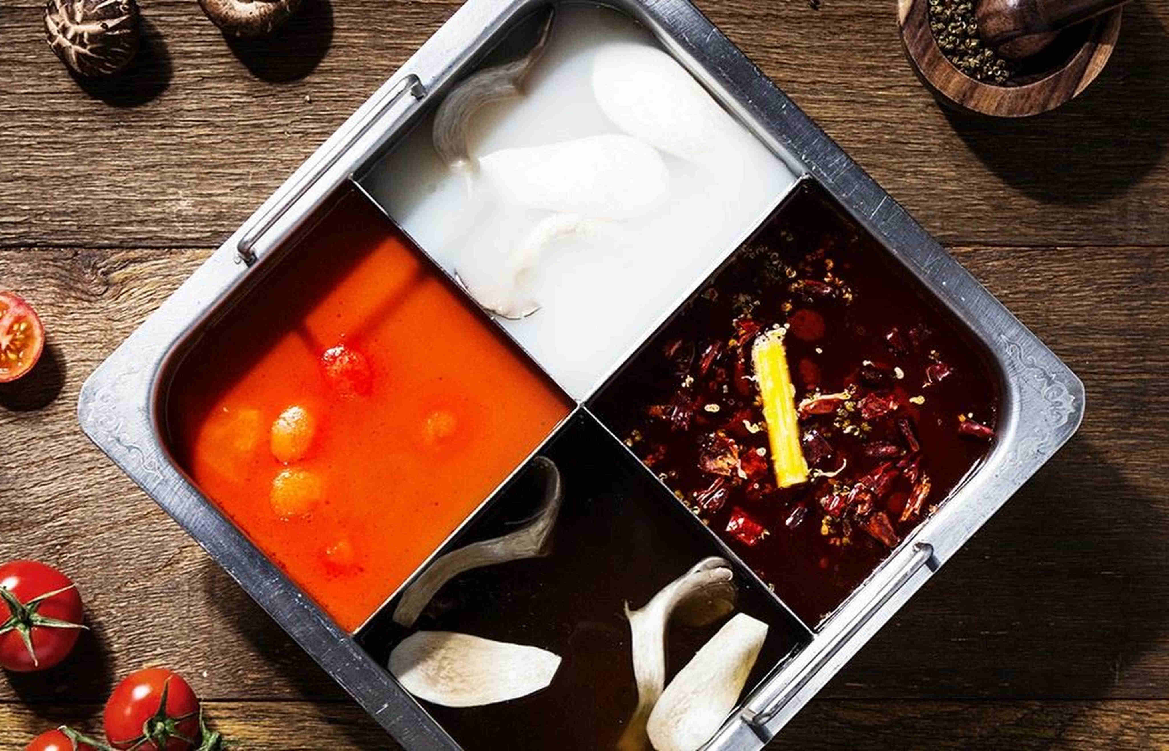 Hotpot at Haidilao, one of Mauritian pastry chef Smita Grosse’s favourite restaurants in Hong Kong.