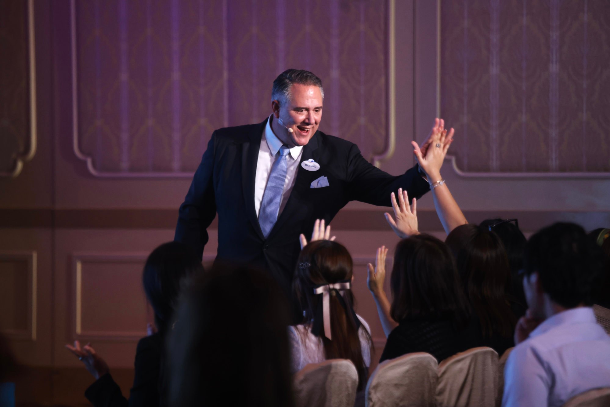 Michael Moriarty was appointed president and managing director of Hong Kong Disneyland in December 2020. Photo: Jonathan Wong Michael Moriarty was appointed president and managing director of Hong Kong Disneyland in December 2020. Photo: Jonathan Wong