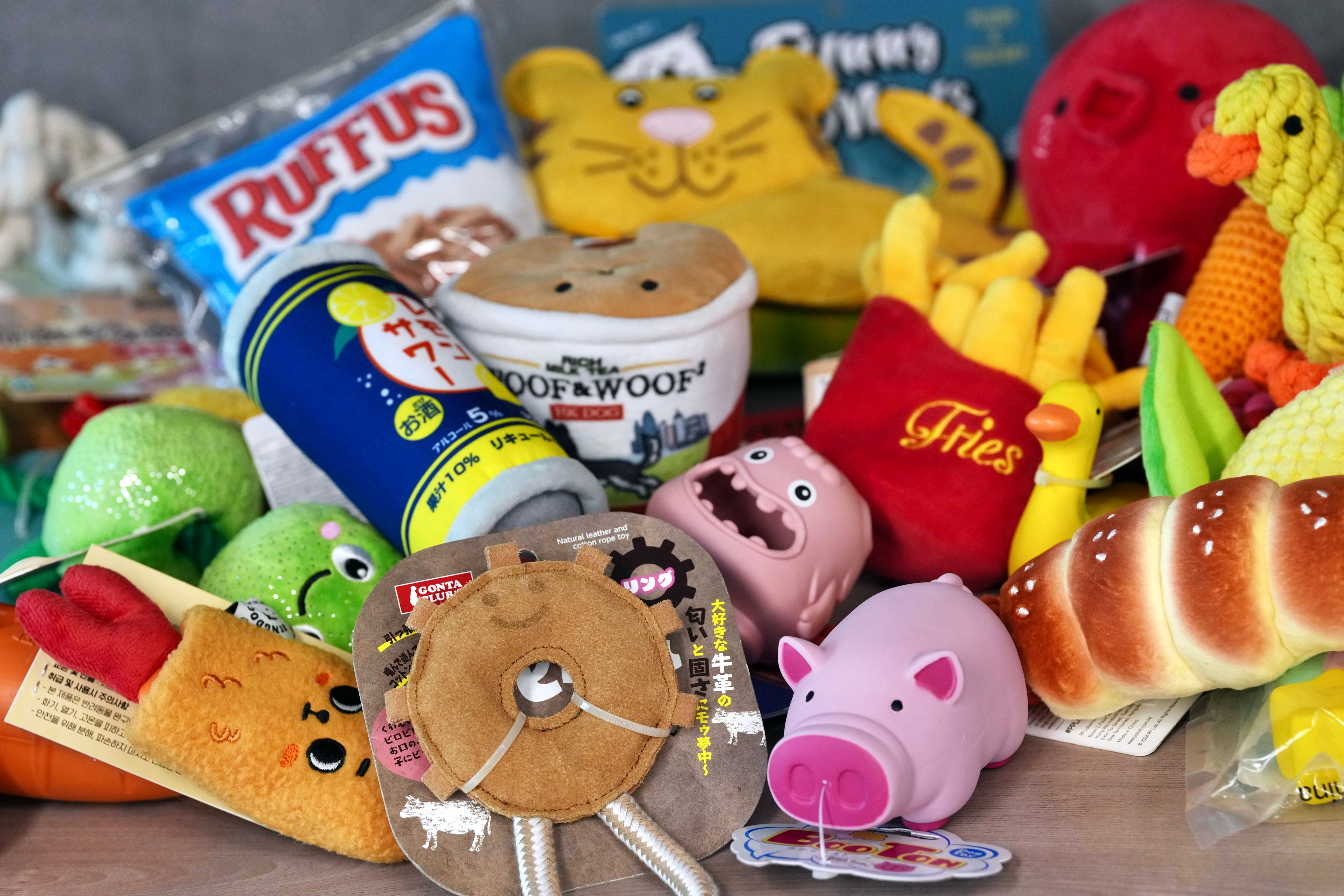 Hong Kong’s Consumer Council has tested 30 dog toys and found the vast majority contain no harmful substances. Photo: Karma Lo