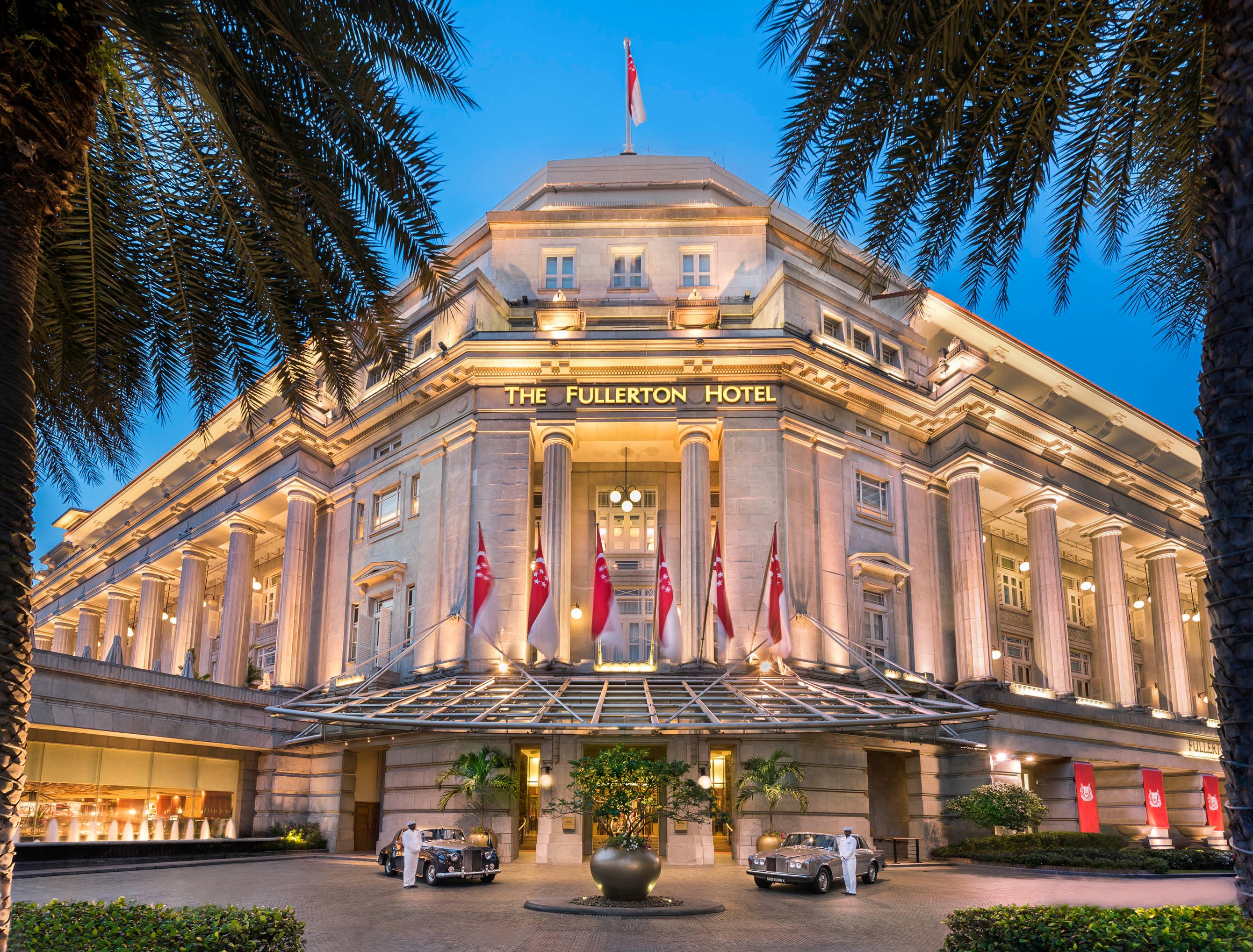The Fullerton Hotel in Singapore. The hotel has said it would not host a gala event by Keren Hayesod, an Israel-linked group. Photo: Handout