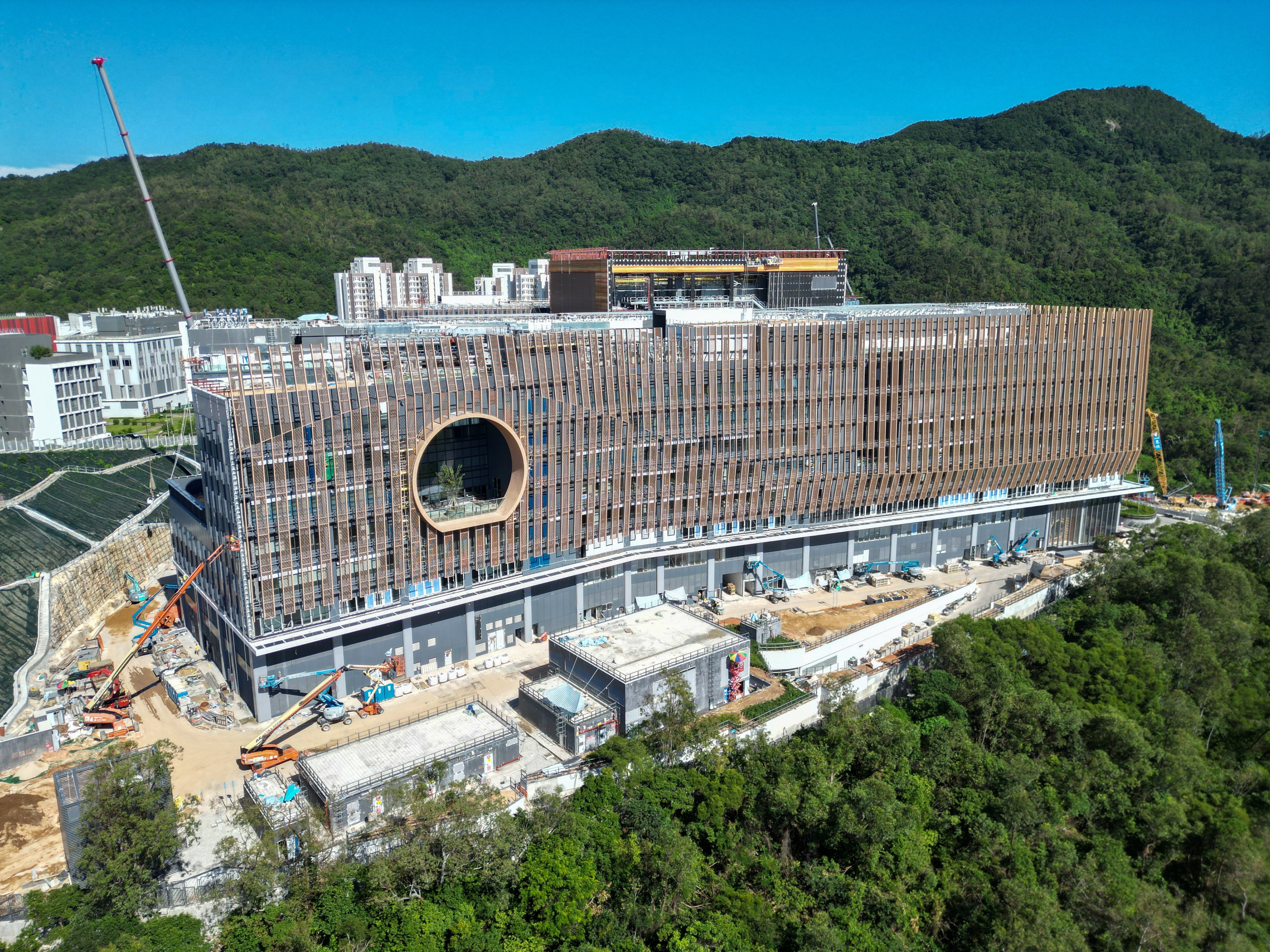 The Chinese Medicine Hospital in Tseung Kwan O will open in December. Photo: Eugene Lee