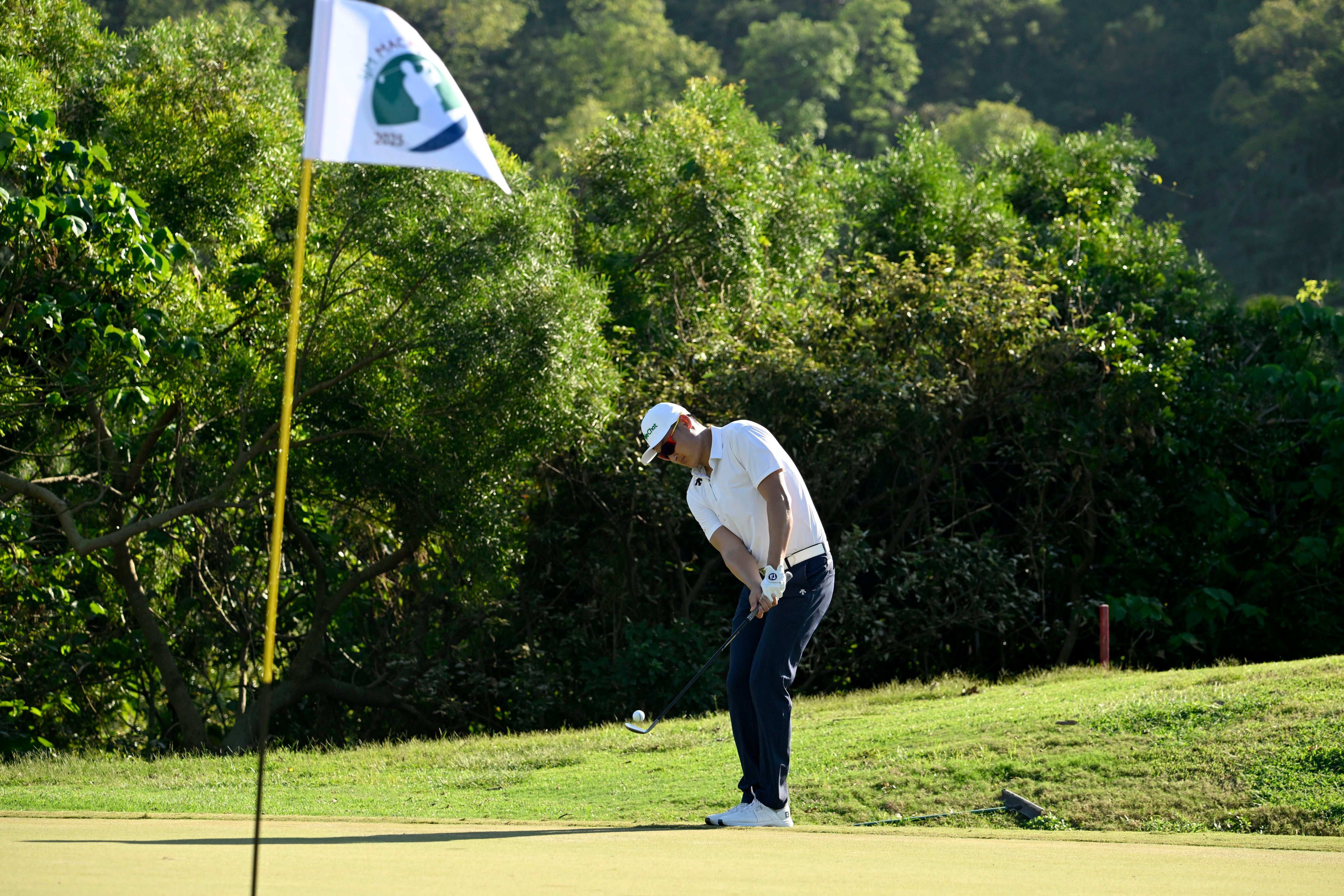 Li Haotong won silver at the 2021 National Games and will be looking to go one better at Hong Kong Golf Club. Photo: Asian Tour