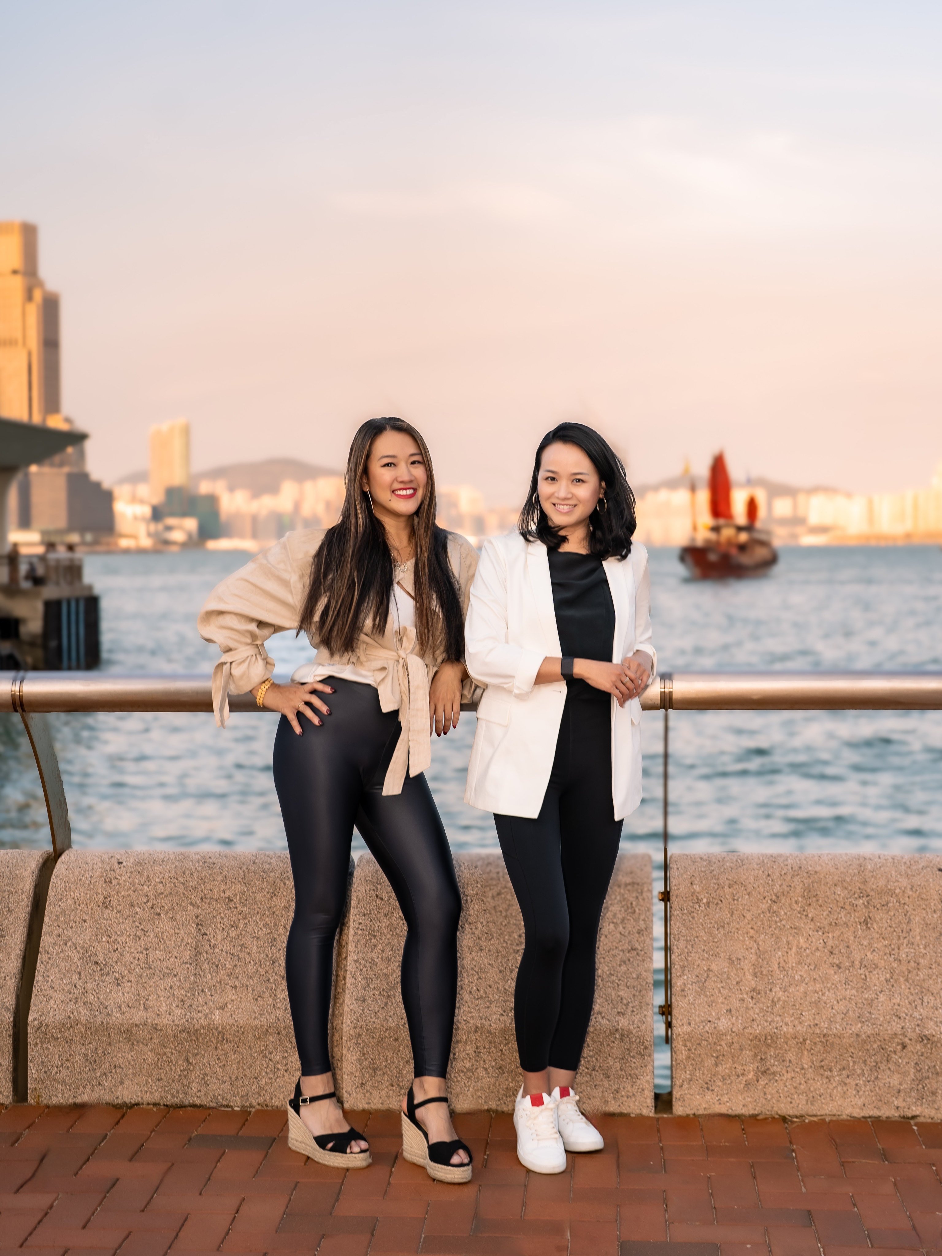 Trisha Yap (left) and Denise Tam are the organisers of the Lifestyle Medicine Summit Asia 2025, a longevity-focused summit taking place in Hong Kong. Photo: Trisha Yap, Denise Tam