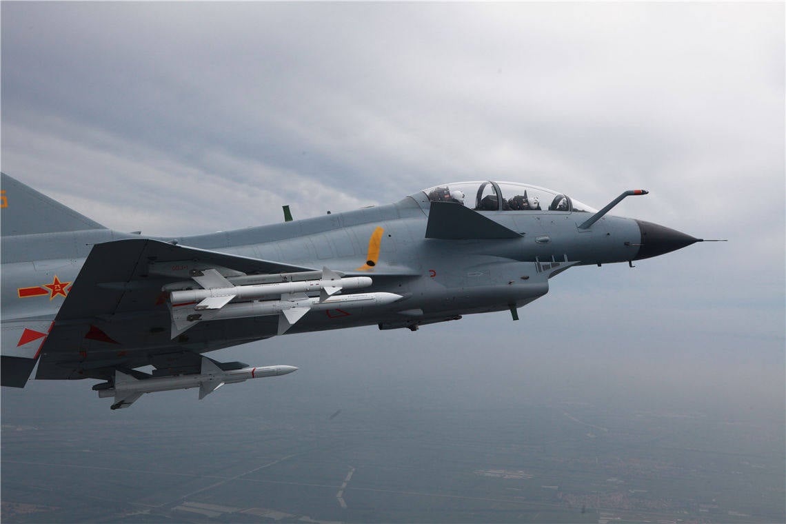 China’s J-10 series has in recent years been upgraded to the 4.5-generation J-10C, which has become one of China’s flagship defence industry products. Photo: 81.com
