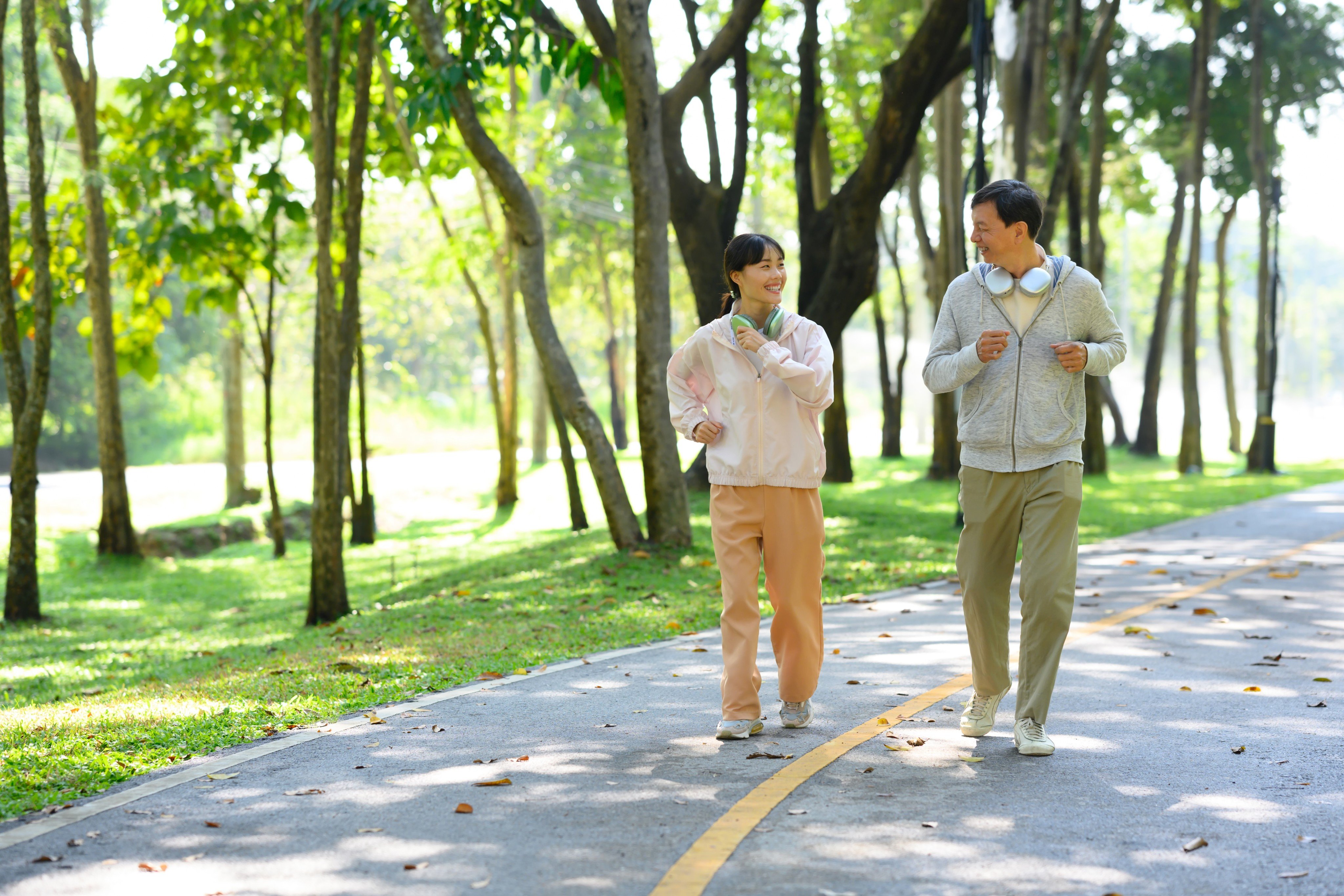 A brisk walk can have impressive mental and physical benefits. Backwards walking could add variety and value to an exercise routine. Photo: Shutterstock