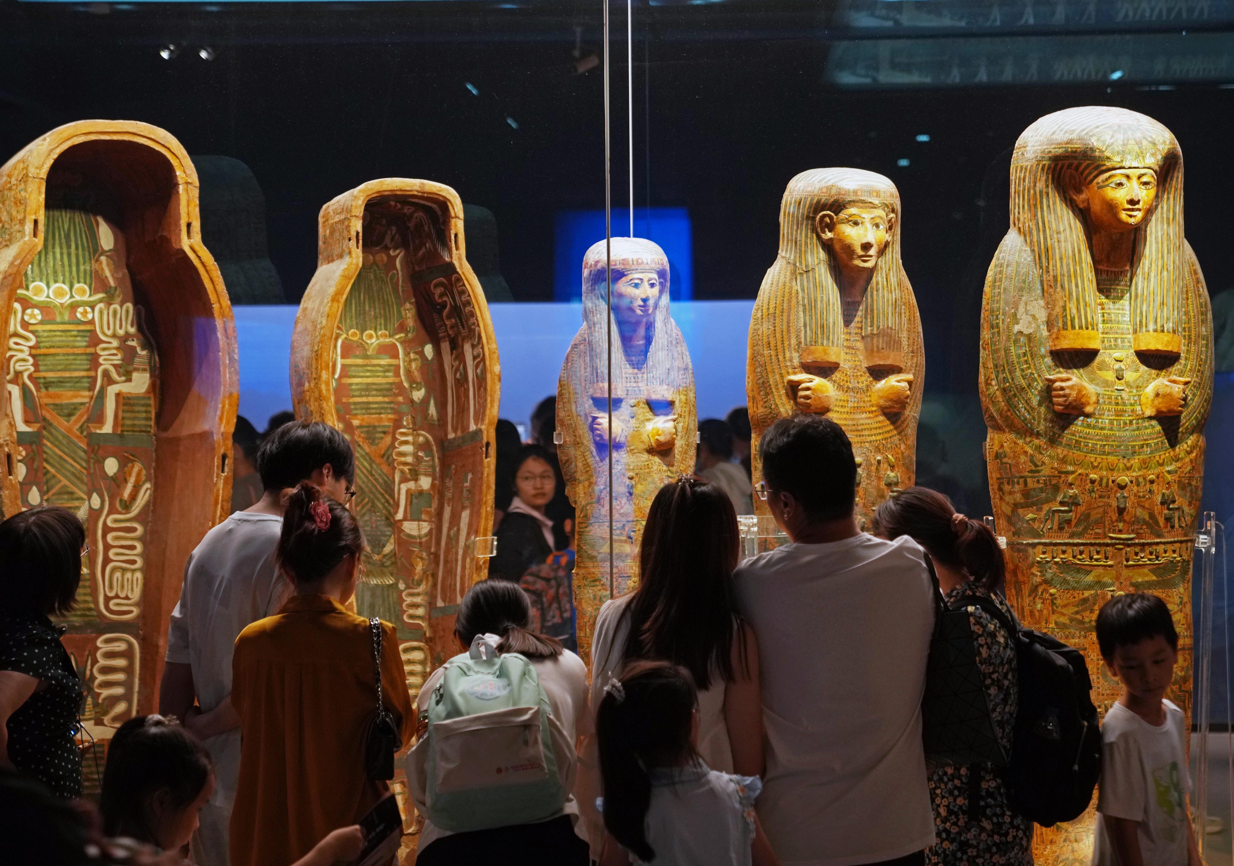 A total of 250 historical artefacts will be showcased in Hong Kong next month as part of the “Ancient Egypt Unveiled: Treasures from Egyptian Museums” exhibition. Photo: Liu Ying