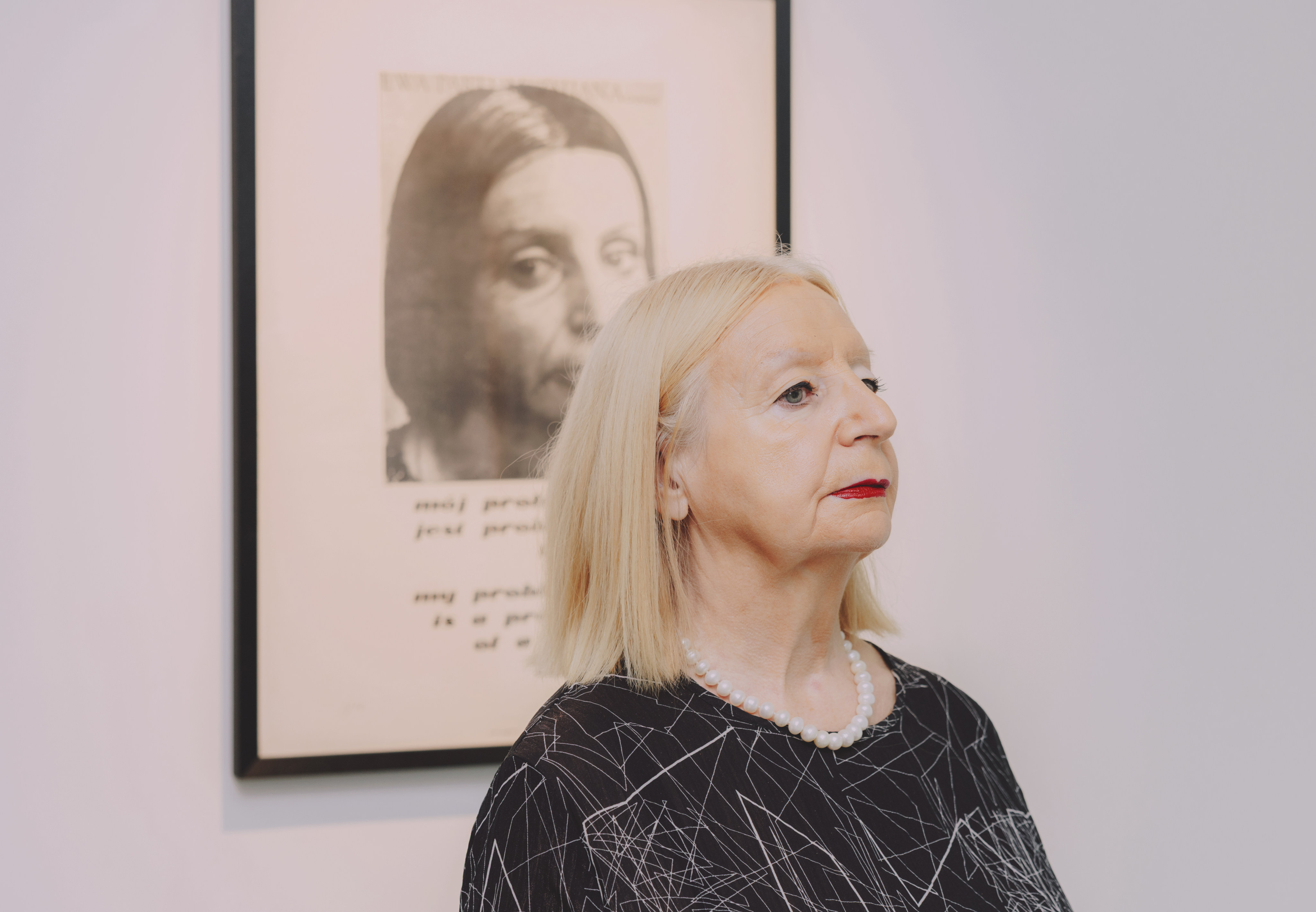 Feminist artist Ewa Partum’s first exhibition in Asia is on at Double Q Gallery, in Sheung Wan, Hong Kong, bringing together works across photography, film, mixed media, and on paper. Photo: Jocelyn Tam