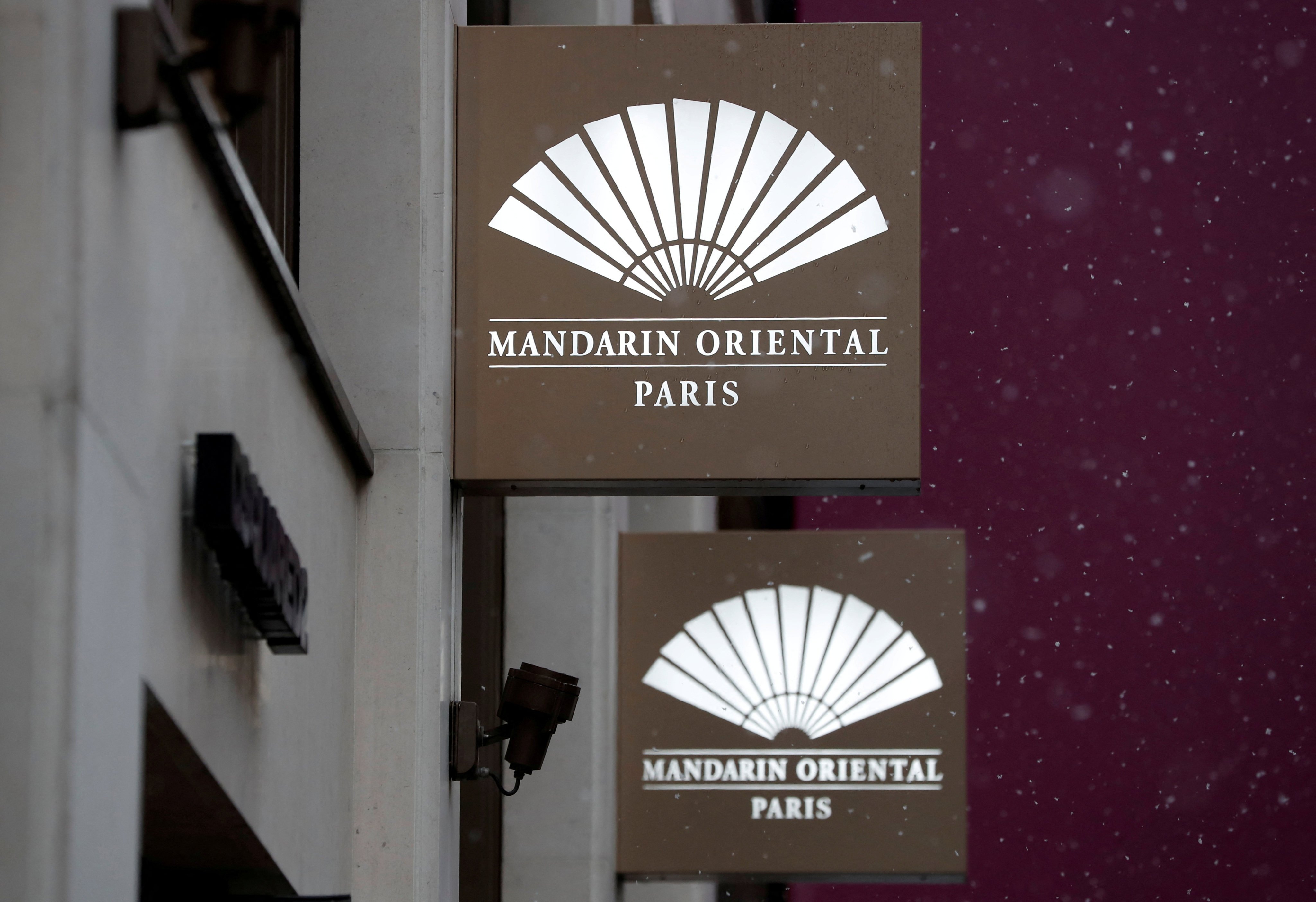 The Mandarin Oriental in Paris. Photo: Reuters
