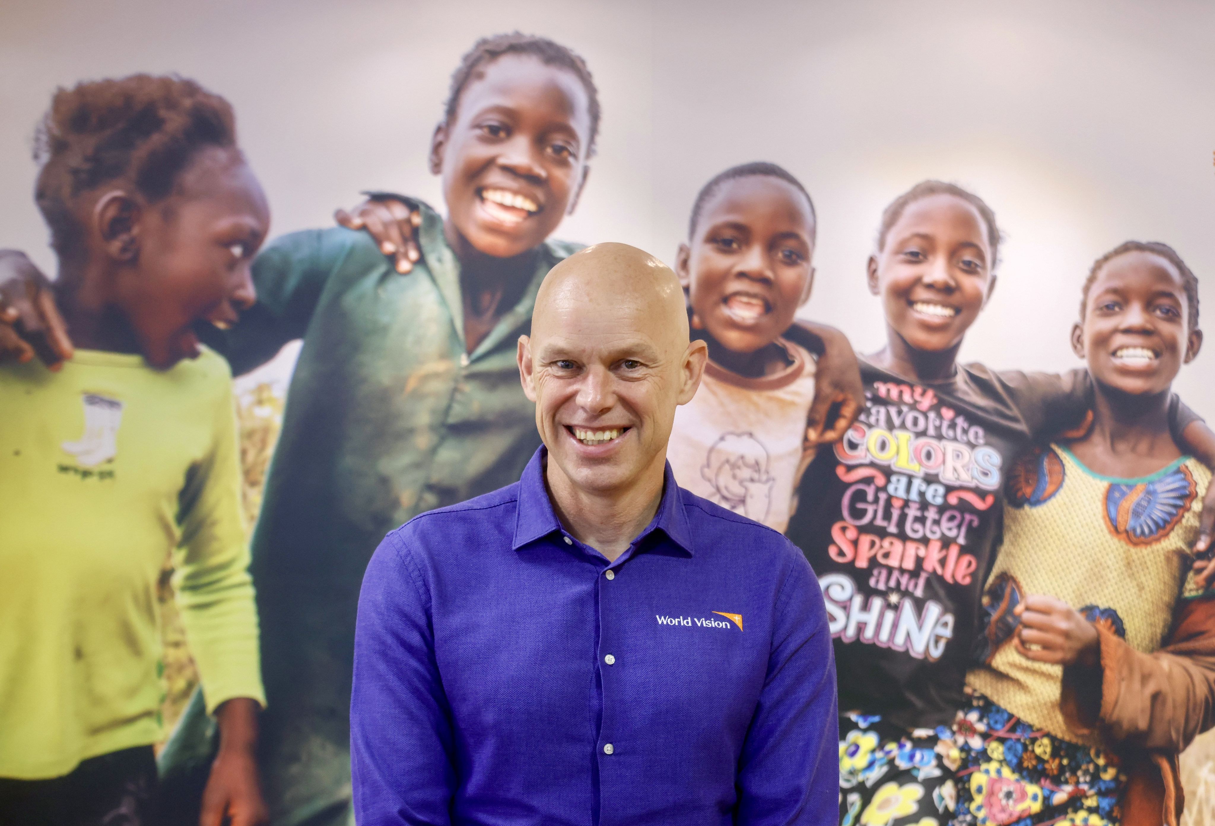 World Vision CEO Andrew Morley visited China earlier this month as part of his global tour marking the organisation’s 75th anniversary. Photo: Jonathan Wong