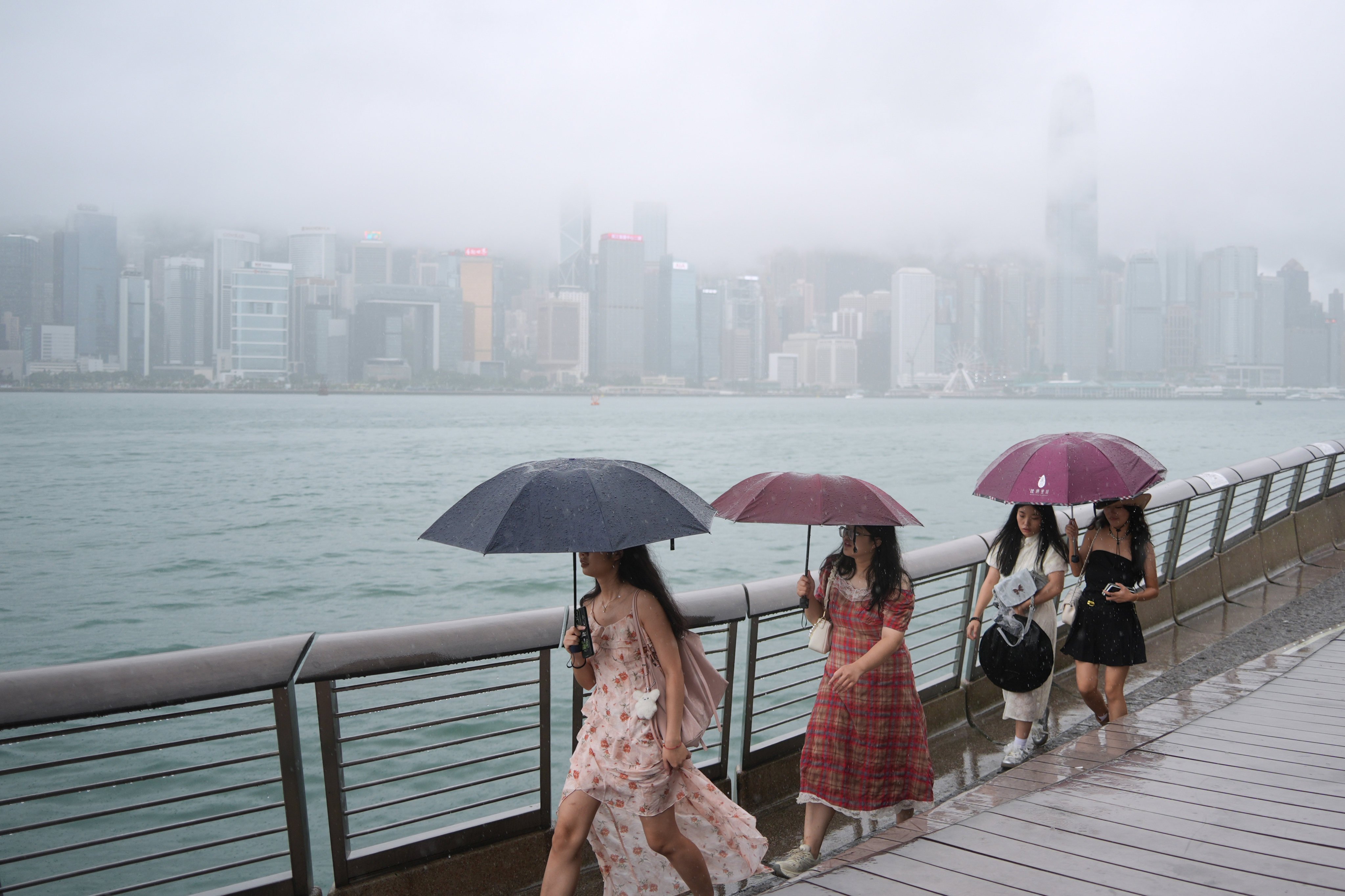 Hong Kong may issue T3 on Monday as Tropical Storm Fengshen edges closer
