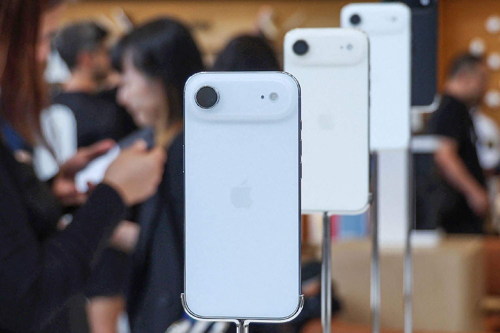 The iPhone Air is Apple’s thinnest smartphone to date. Photo: AFP