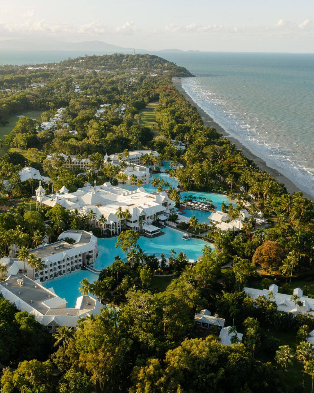 The Sheraton Grand Mirage Resort in Australia’s Port Douglas, where a crocodile was found. Photo: Instagram/sheratongrandportdouglas