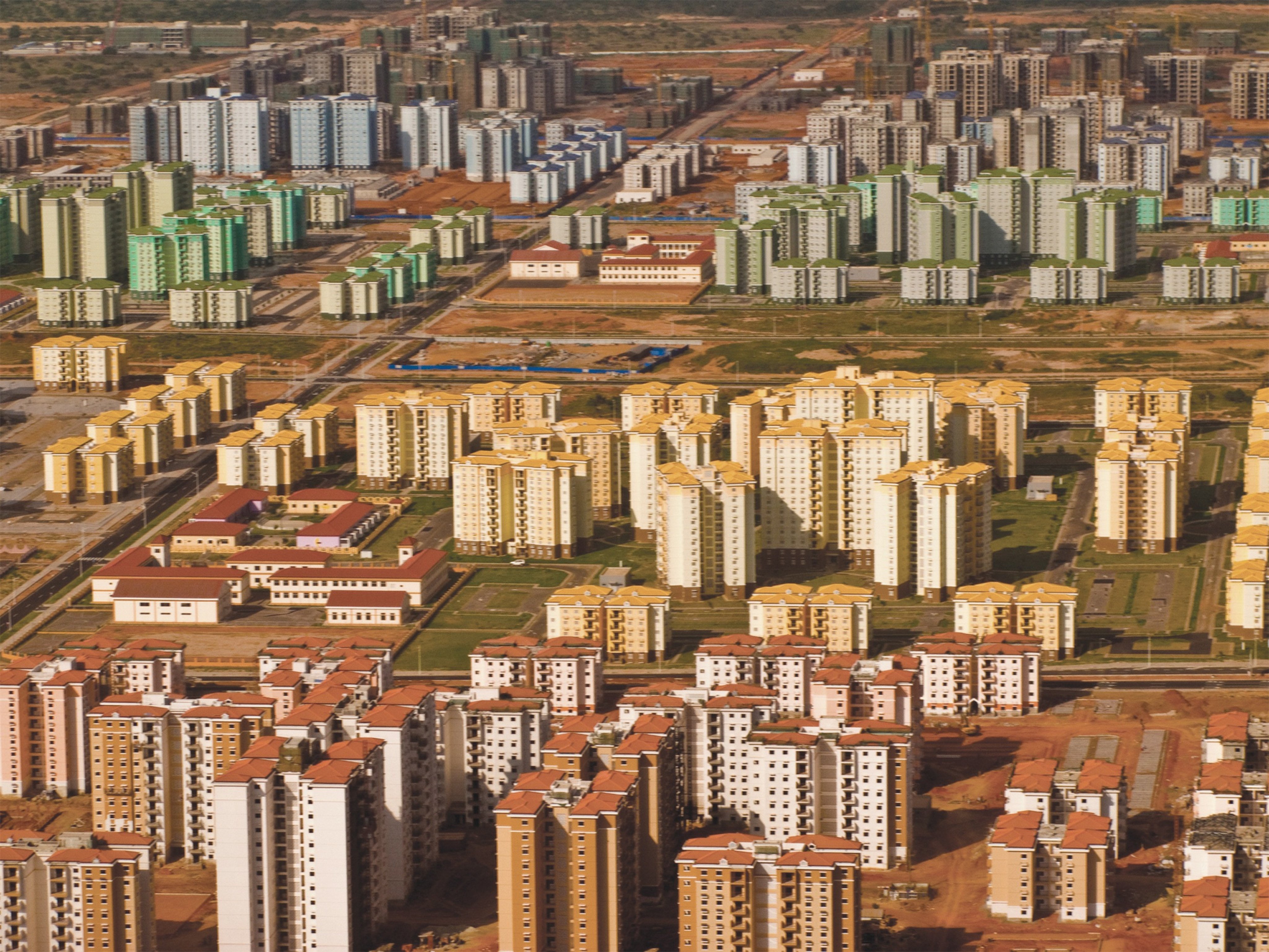The US$3.5 billion Nova Cidade de Kilamba is one of several new cities built by companies from China. Photo: Handout