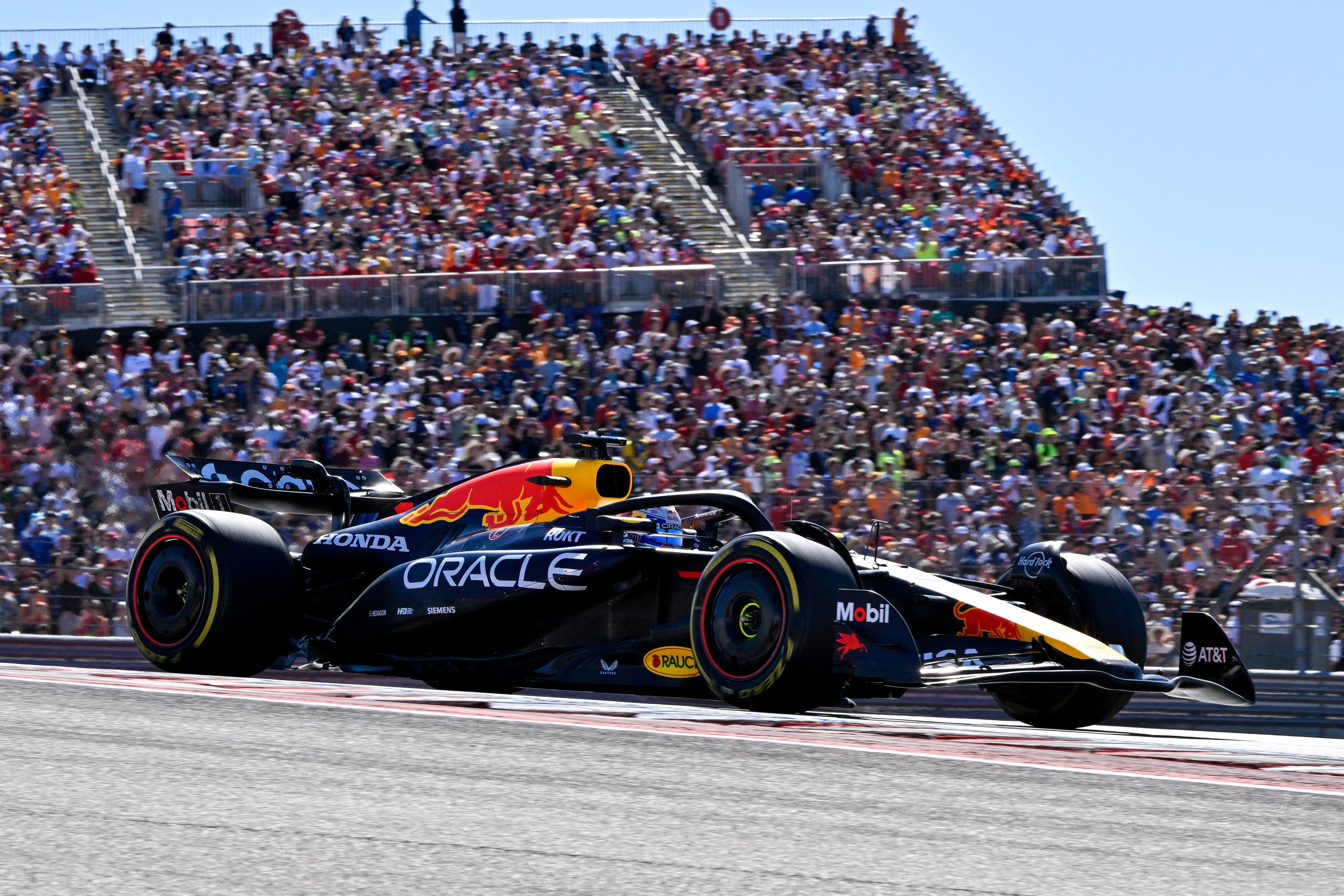 Max Verstappen won both races at the US Grand Prix in Austin. Photo: Reuters