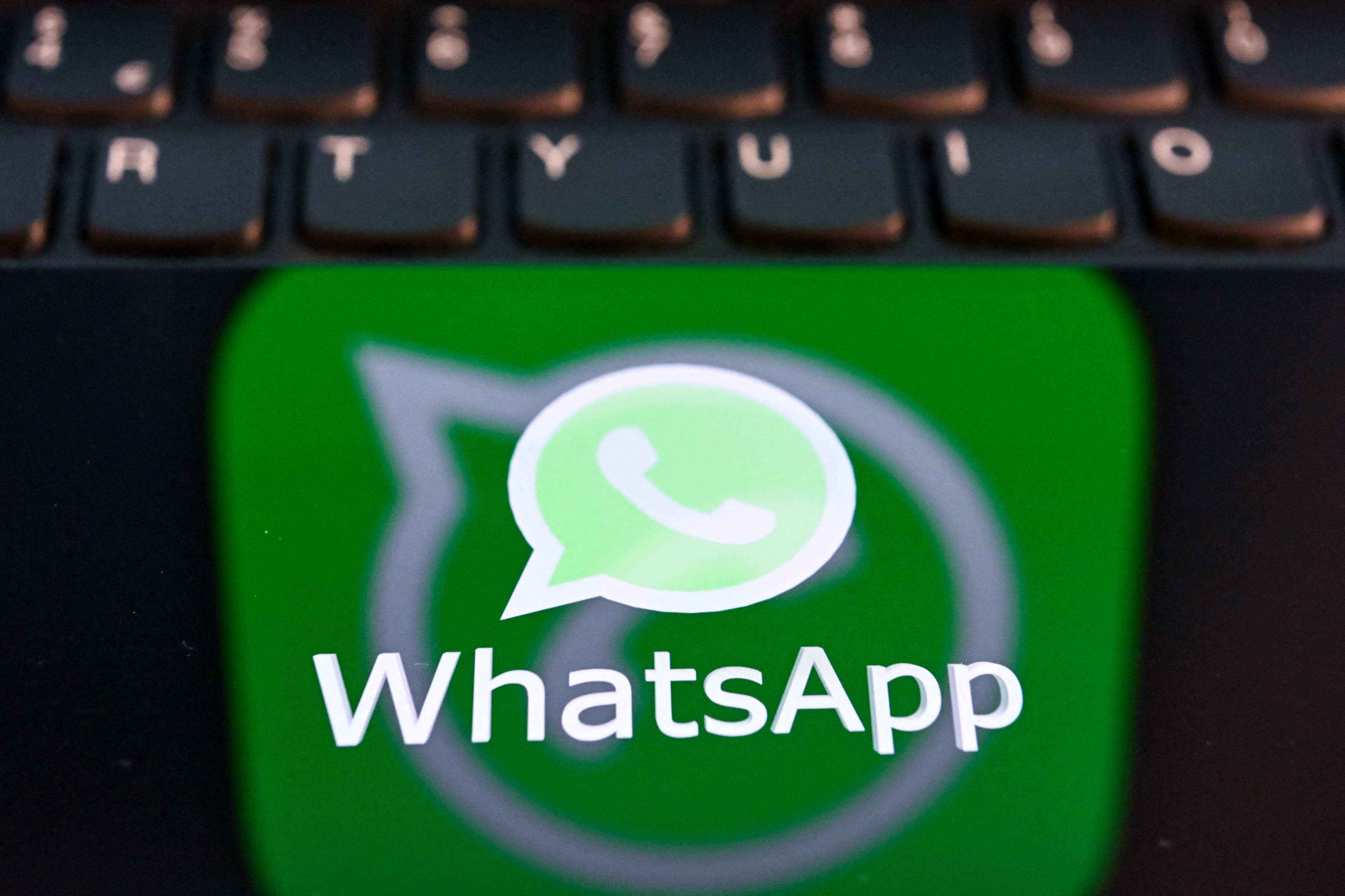 The fraudster and the woman quickly built their online romance on WhatsApp. Photo: AFP