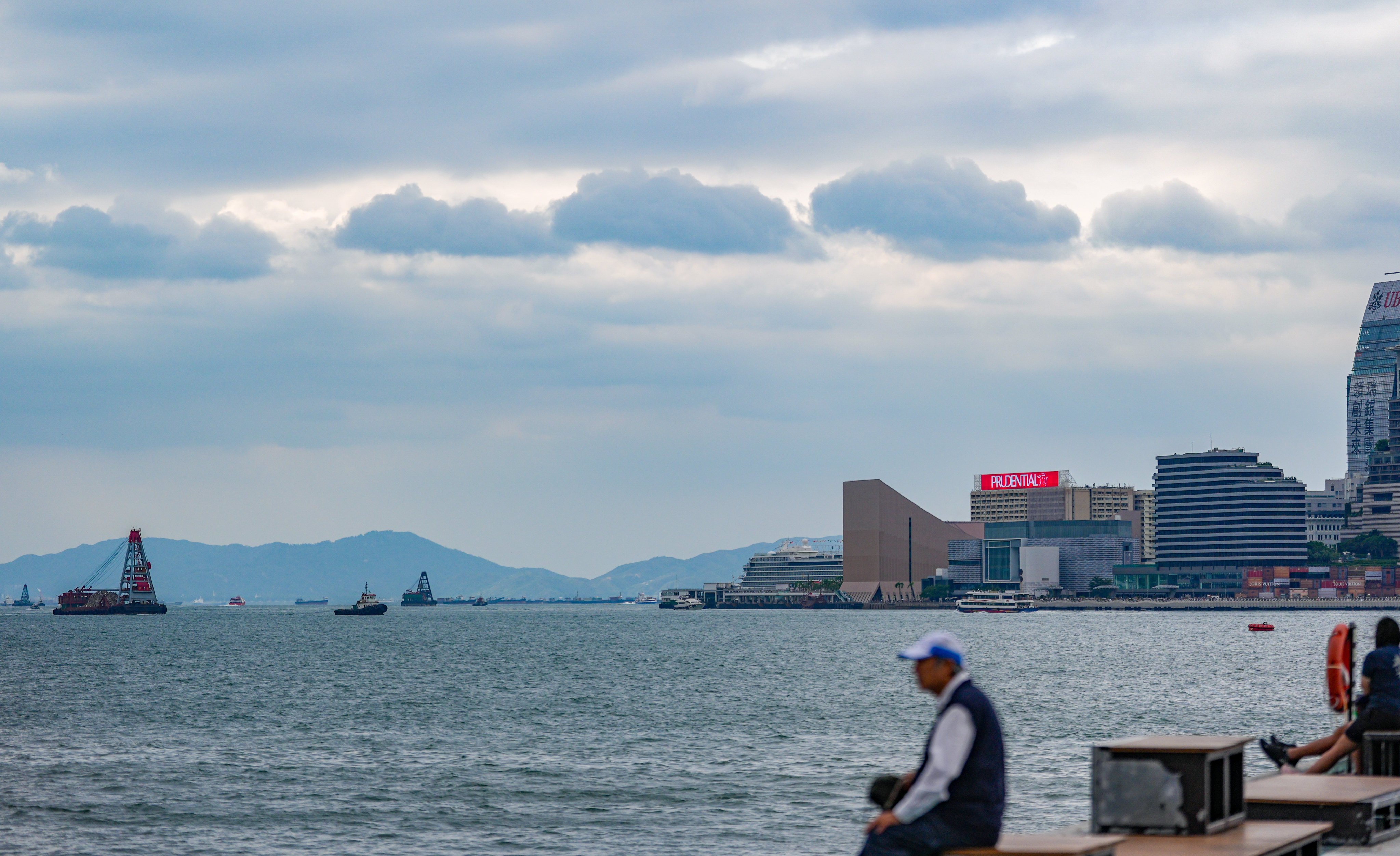 Severe Tropical Storm Fengshen has skirted Hong Kong and is gradually moving away from the city. Photo: Eugene Lee