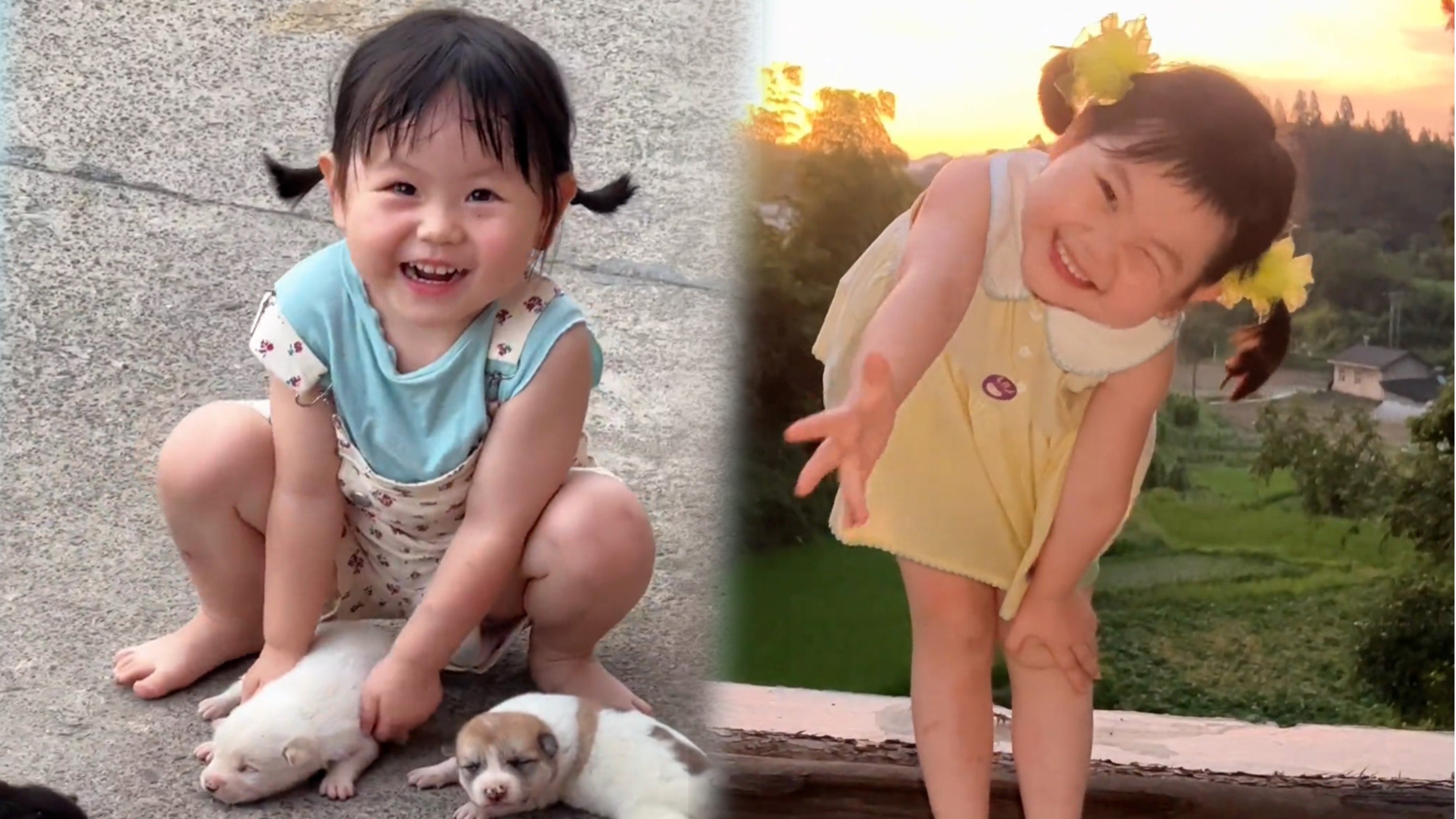 A four-year-old internet celebrity with 20 million followers is suffering from severe cyberbullying and facing harsh insults. Photo: Douyin