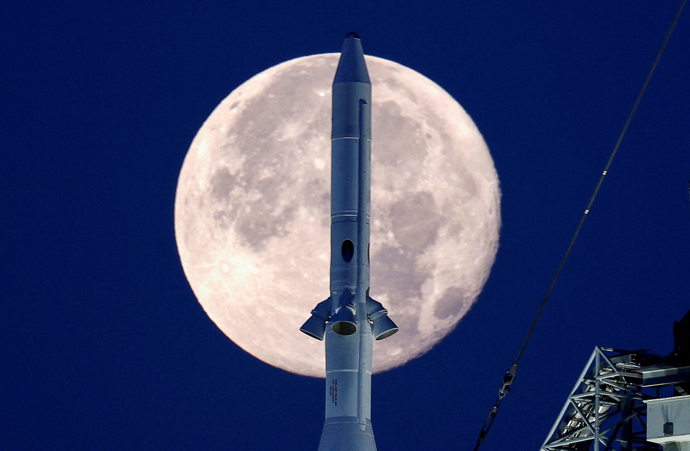 The US space agency’s Artemis programme hopes to return humans to the moon. File photo: Reuters