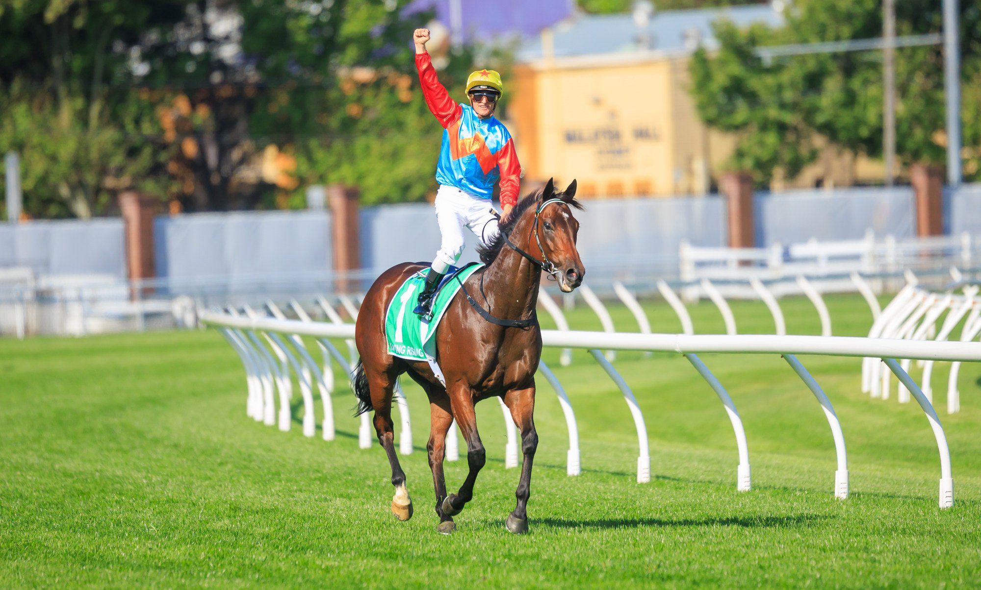 Zac Purton celebrates after snaring The Everest aboard Ka Ying Rising. Zac Purton celebrates after snaring The Everest aboard Ka Ying Rising.