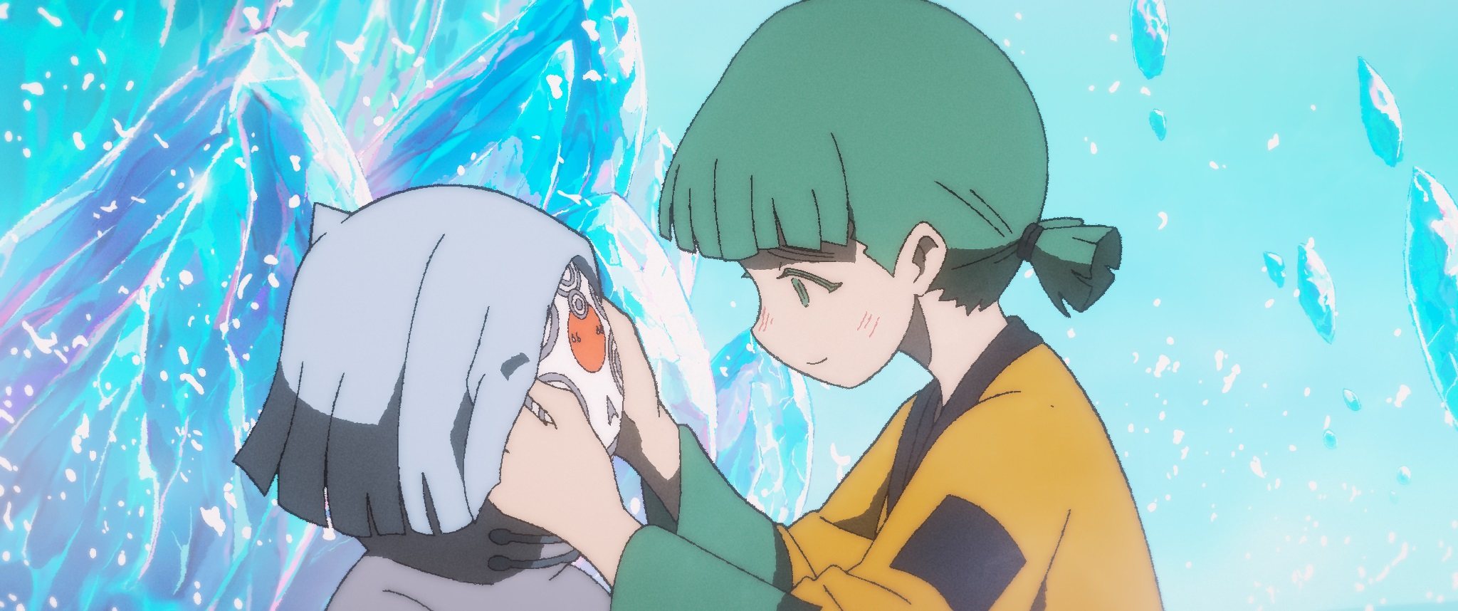 Gudo (left, voiced by Chung Suet-ying) and Yuri (Christy Choi Hiu-tung) go on an adventure that changes both of them forever. Photo: Courtesy of Point Five Creations