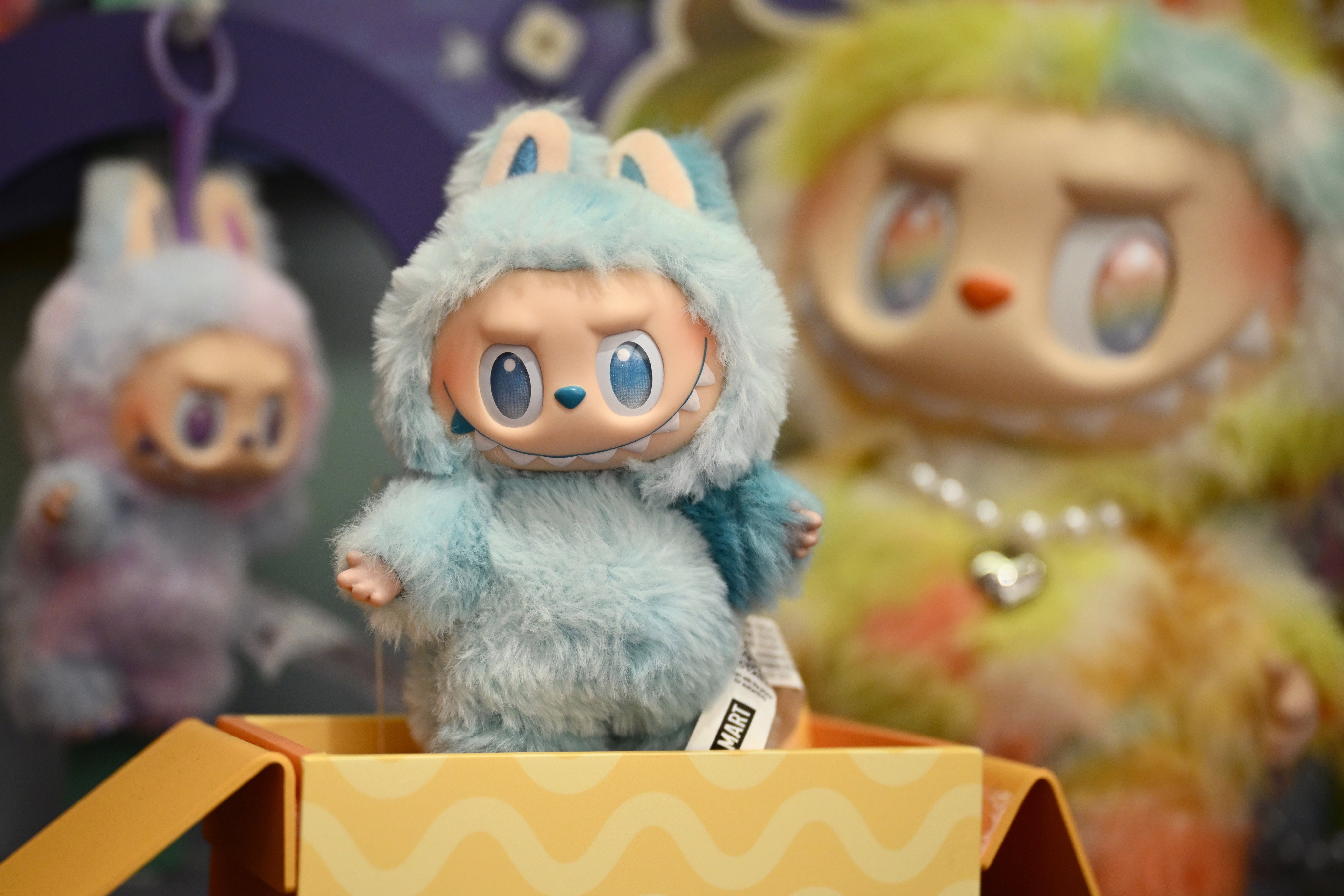 Labubu products for sale are seen at a POP MART store in Melbourne. Photo: dpa