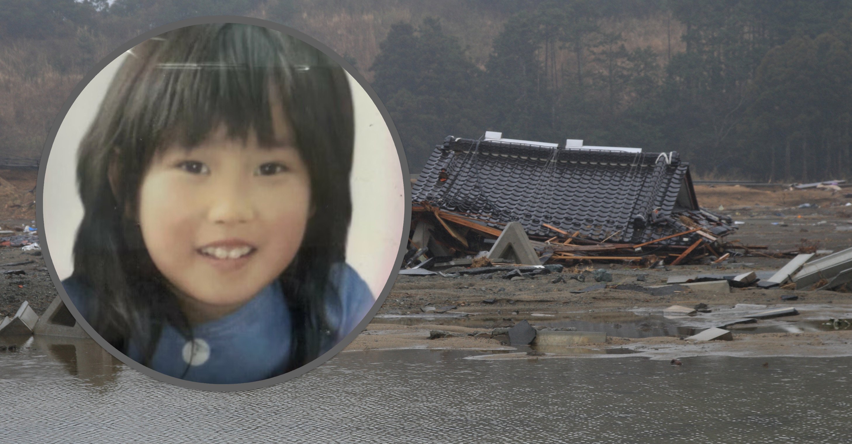 A construction worker in Japan has discovered the remains of a six-year-old girl who was lost in a huge earthquake in 2011. They were found 100 kilometres from her home. Photo: SCMP composite/Shutterstock/fnn.jp