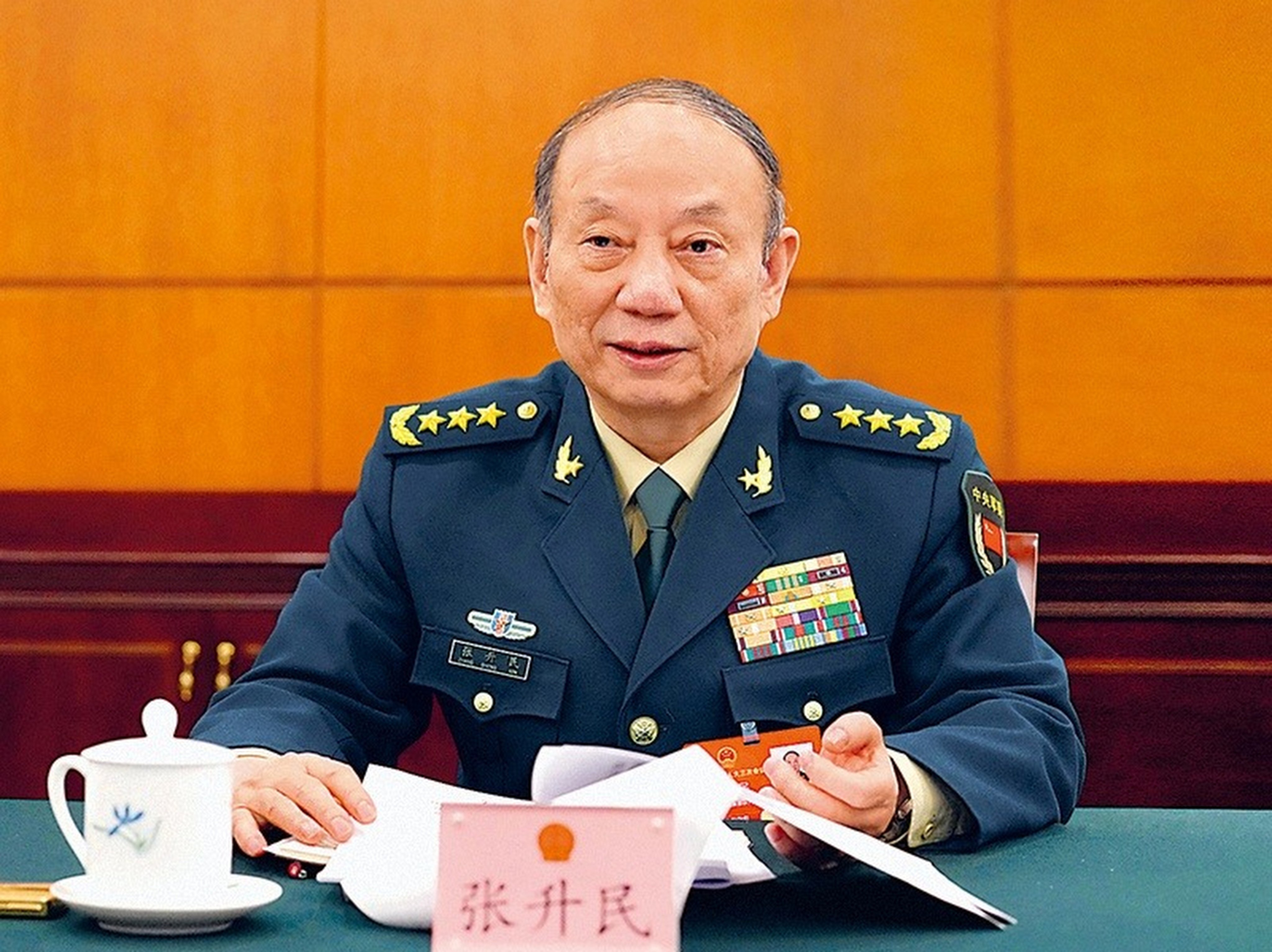 China has promoted Zhang Shengmin, the military’s anti-graft chief, to vice-chair of the powerful Central Military Commission. Photo: Handout