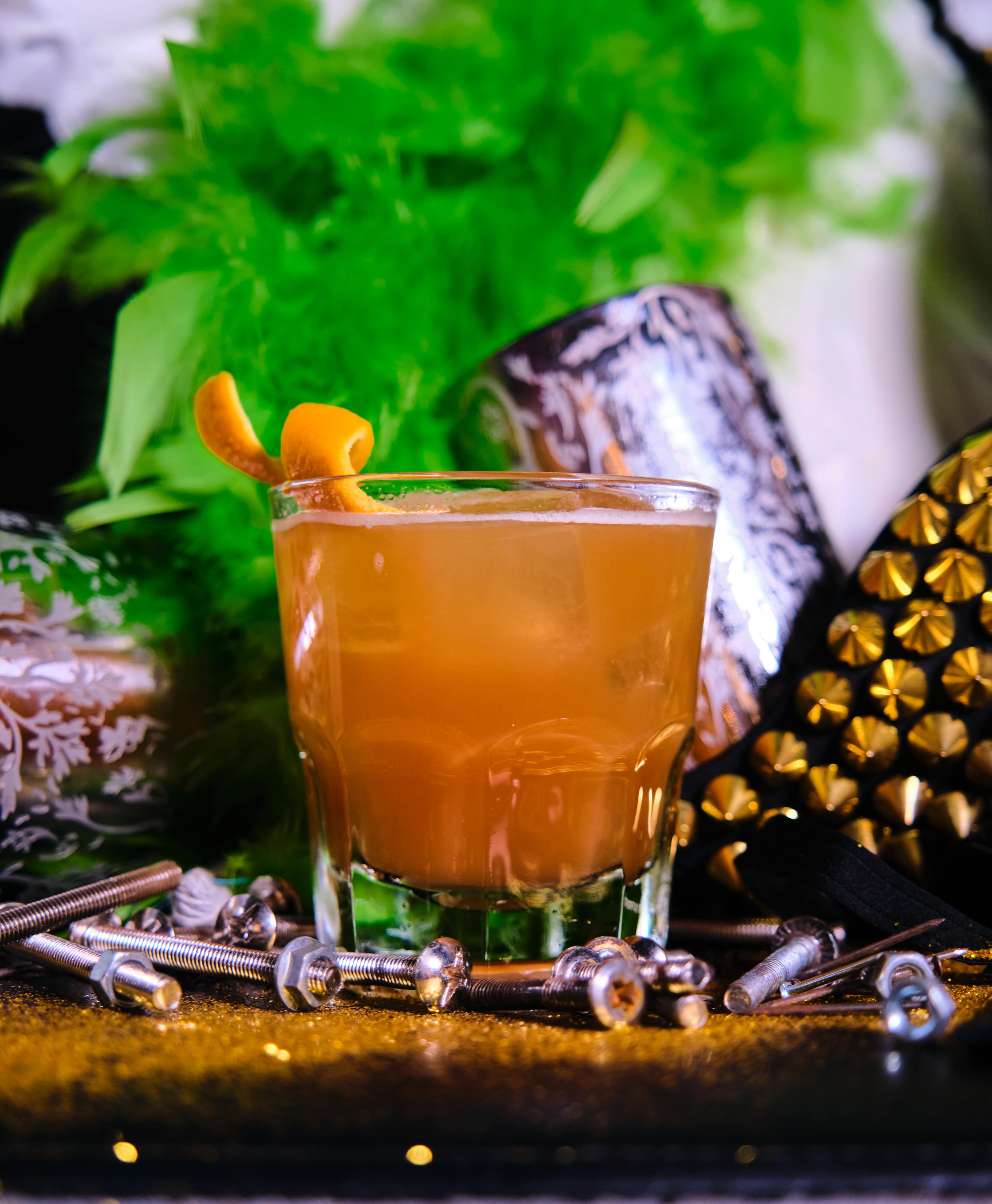 The Pontiac’s signature Hobnail is a whiskey-based cocktail. Photo: Handout