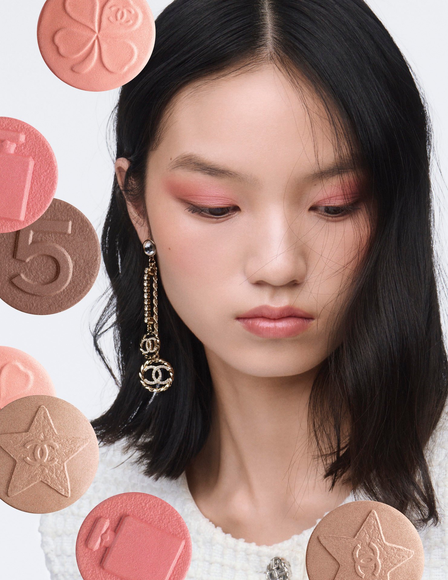 Chanel Beauty’s Les 4 Ombres Boutons eye shadow palettes, which come in four richly hued collections named Mademoiselle, Couture, Stellaire and Baroque. Photo: Handout