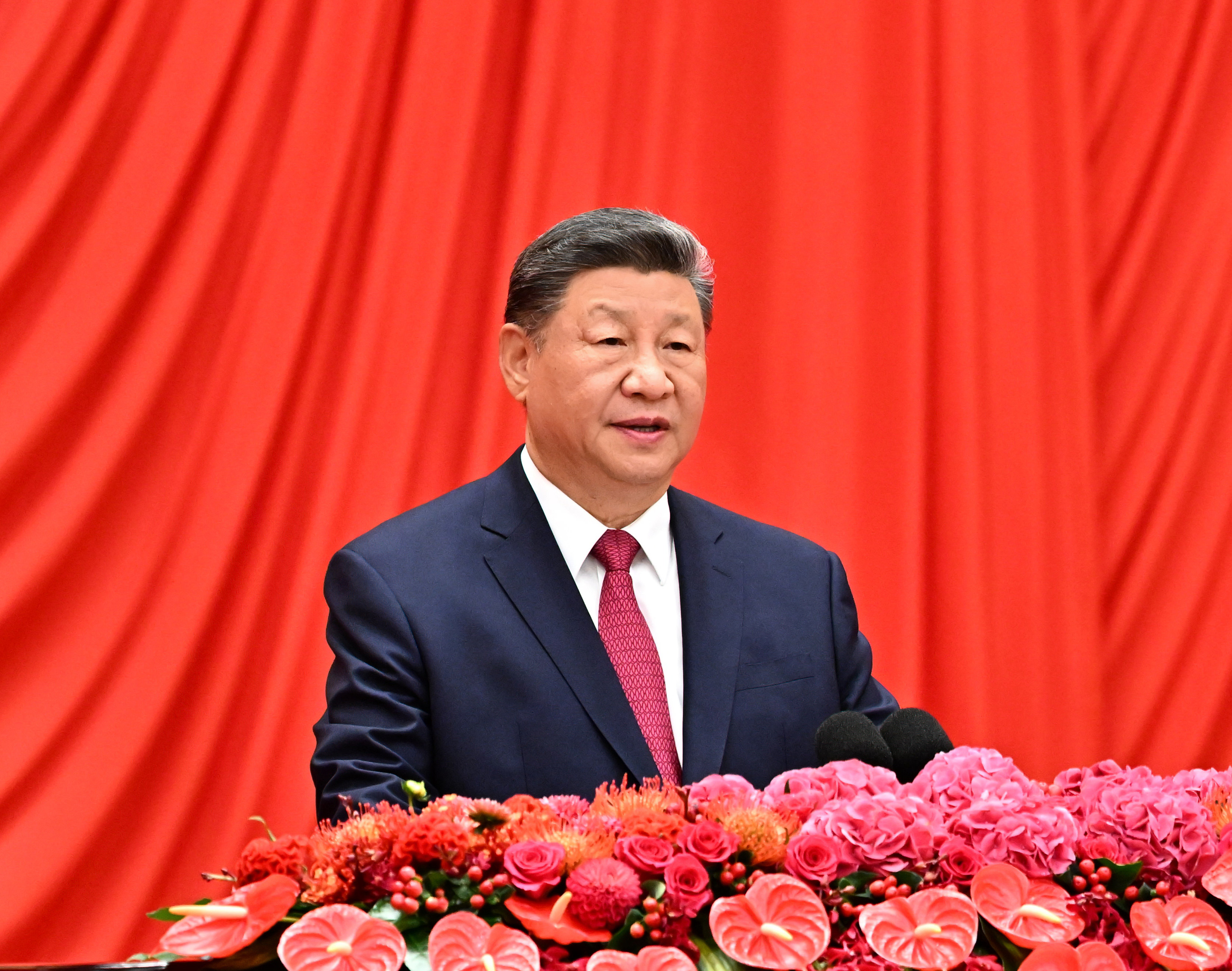 President Xi Jinping delivers a speech in Beijing in September. During the drafting of China’s next five-year plan, Xi reportedly stressed that the country should focus on “its own work” despite facing external uncertainty. Photo: Xinhua