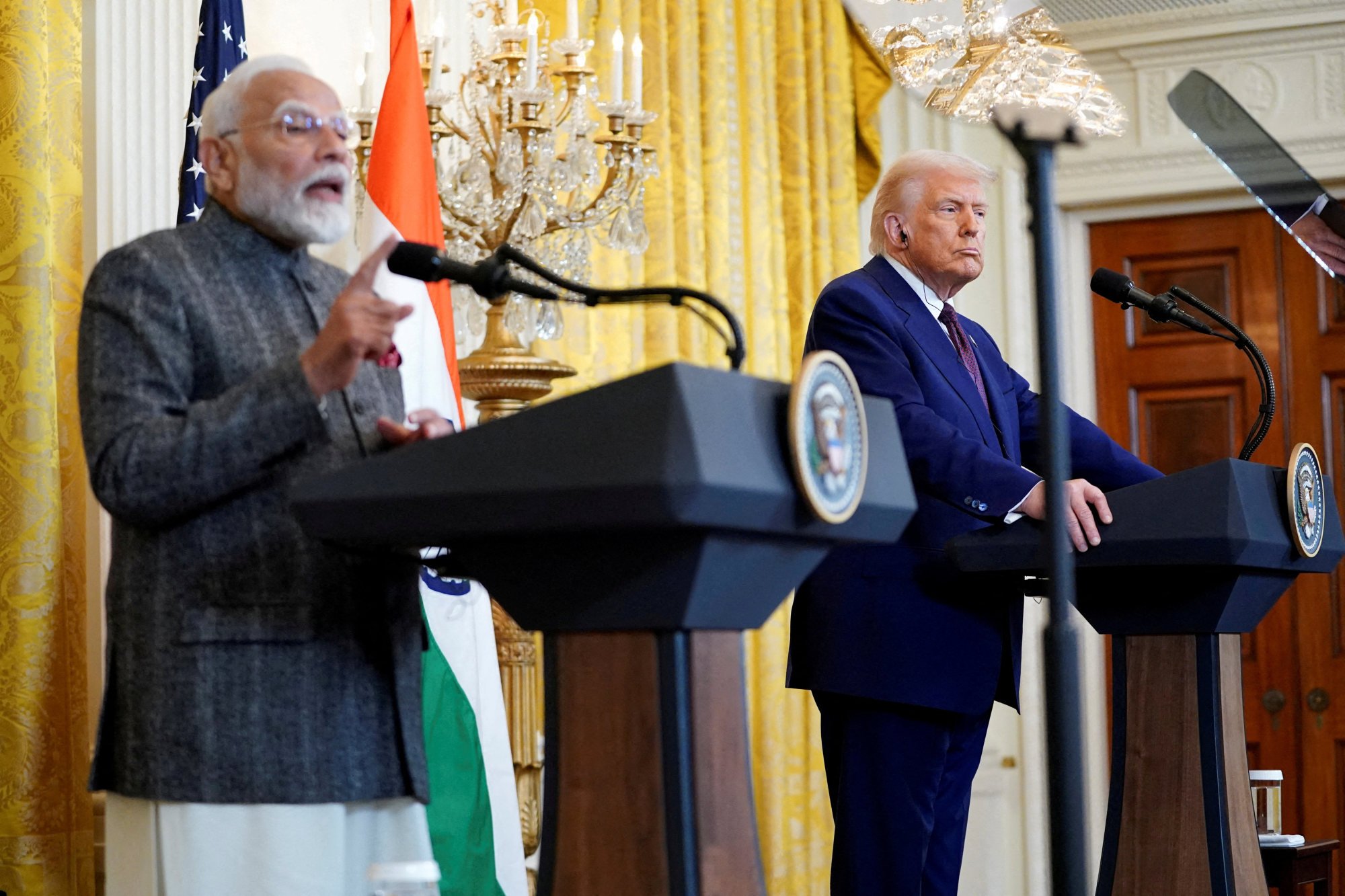 With Modi and Trump enjoying a certain personal rapport, expectations were high that India would be among the first countries to sign a comprehensive trade deal. Photo: Reuters