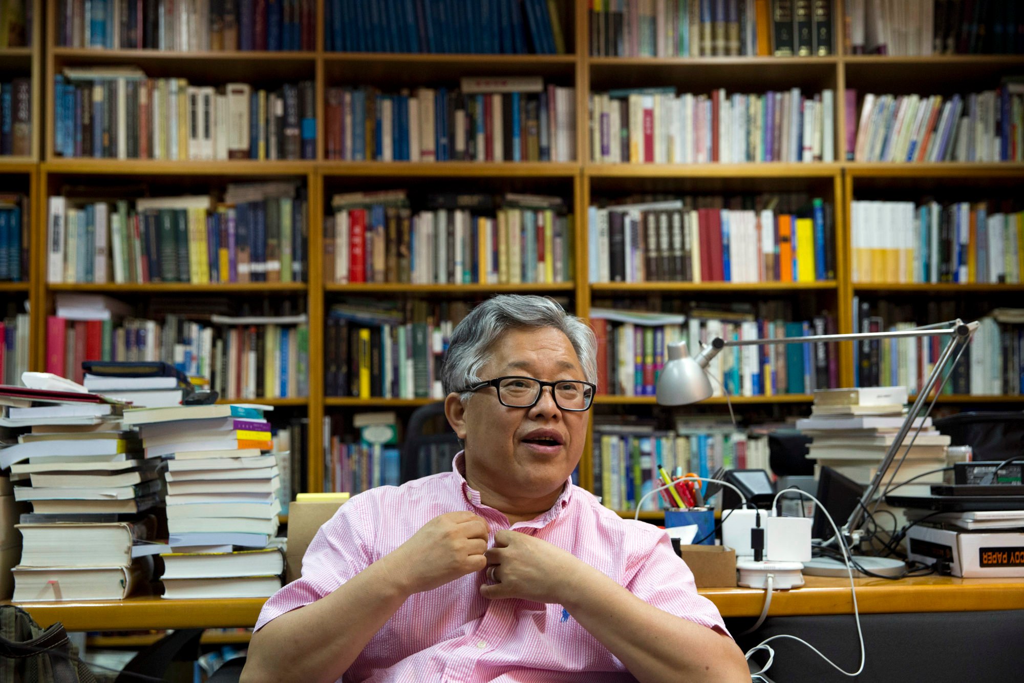 Ezra Jin Mingri, a pastor of the unregistered Zion Church (seen here in 2018), was taken by Chinese authorities earlier this month. Photo: AP