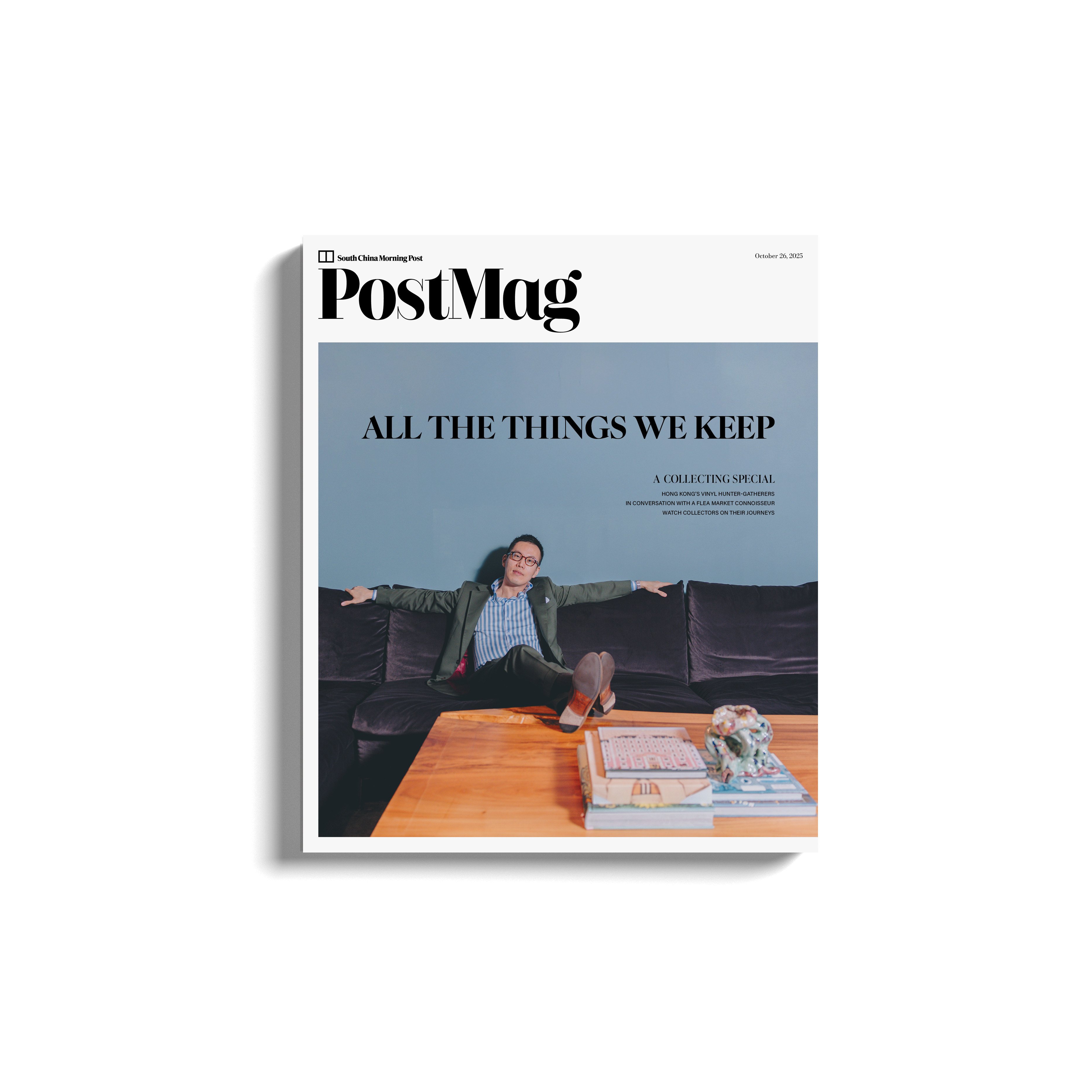 Watch collector Kai Huang features on the cover of this week’s PostMag print edition. Photo: Jocelyn Tam