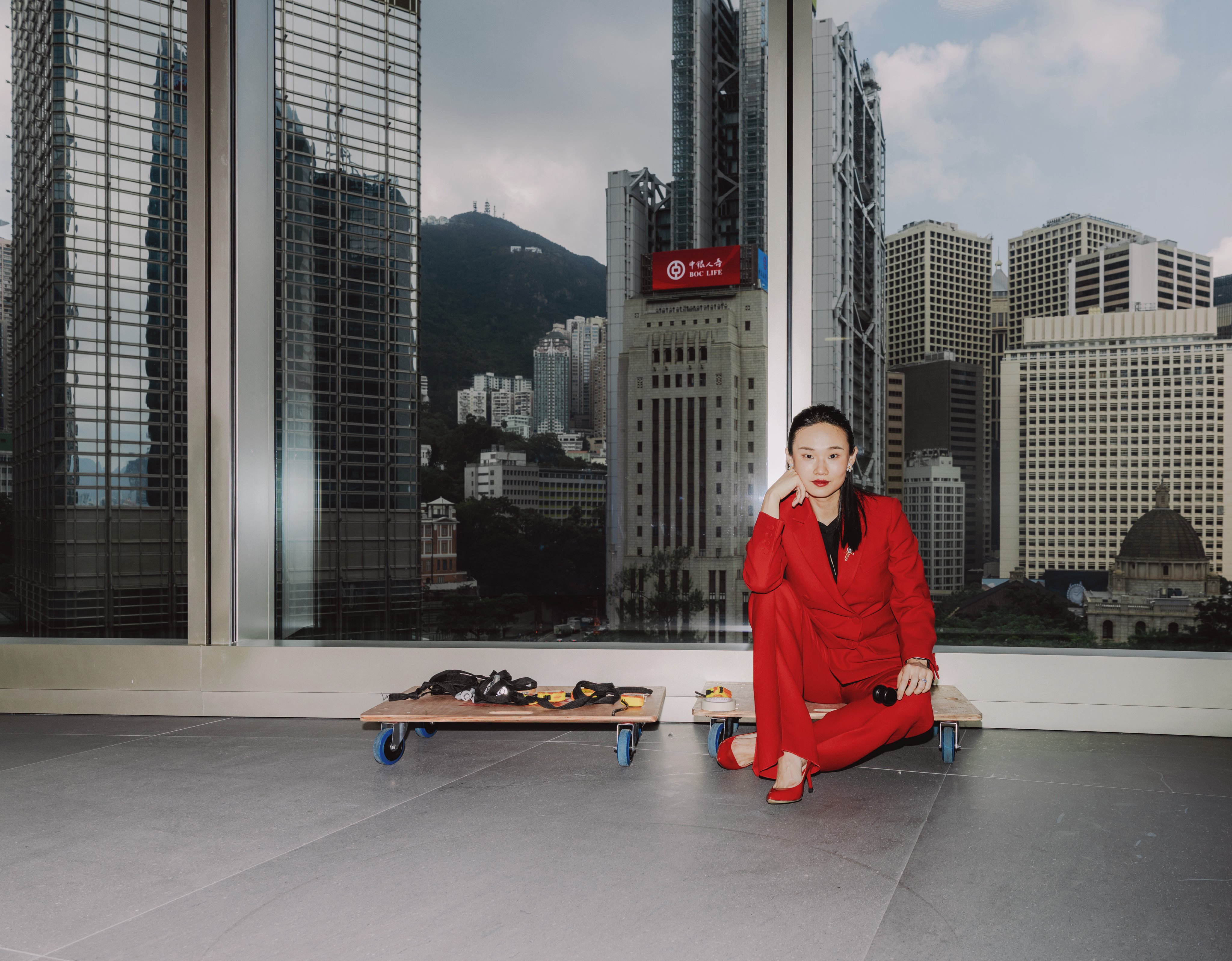 Art specialist Emmanuelle Chan at Christie’s Asia-Pacific headquarters at The Henderson in Central, Hong Kong. Photo: Jocelyn Tam