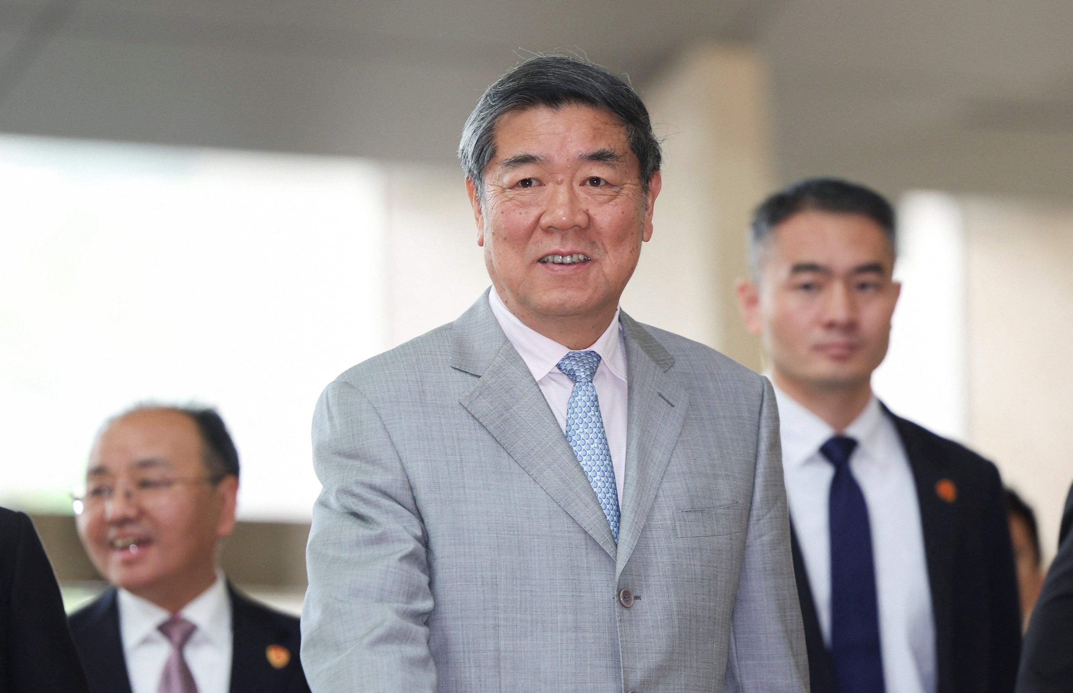 Chinese Vice Premier He Lifeng arrives for trade talks between the US and China, in Kuala Lumpur, Malaysia, on October 25, 2025. Photo: Reuters
