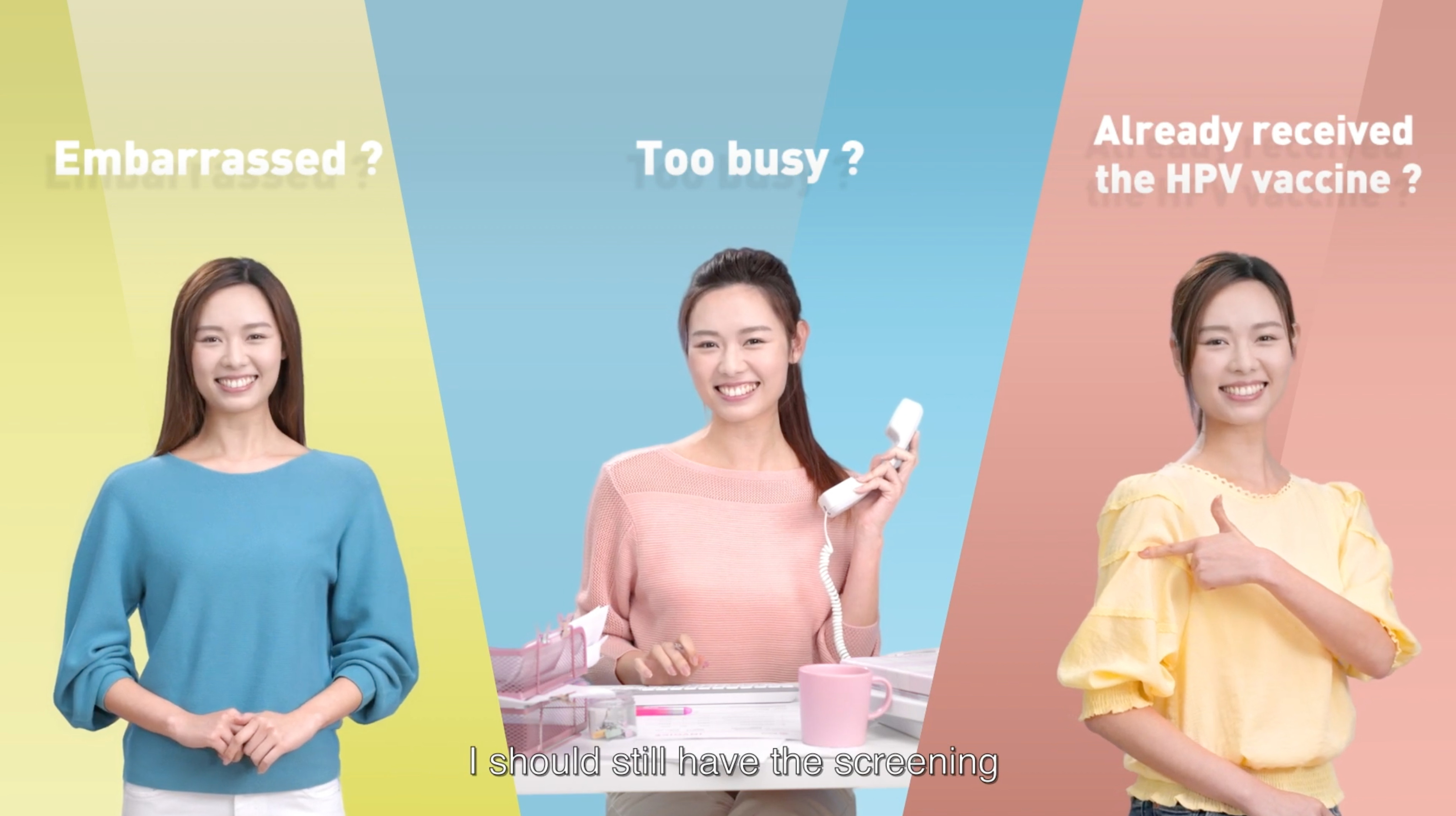 The Department of Health has warned against cervical screening methods that lack sufficient scientific evidence. Photo: Centre for Health Protection