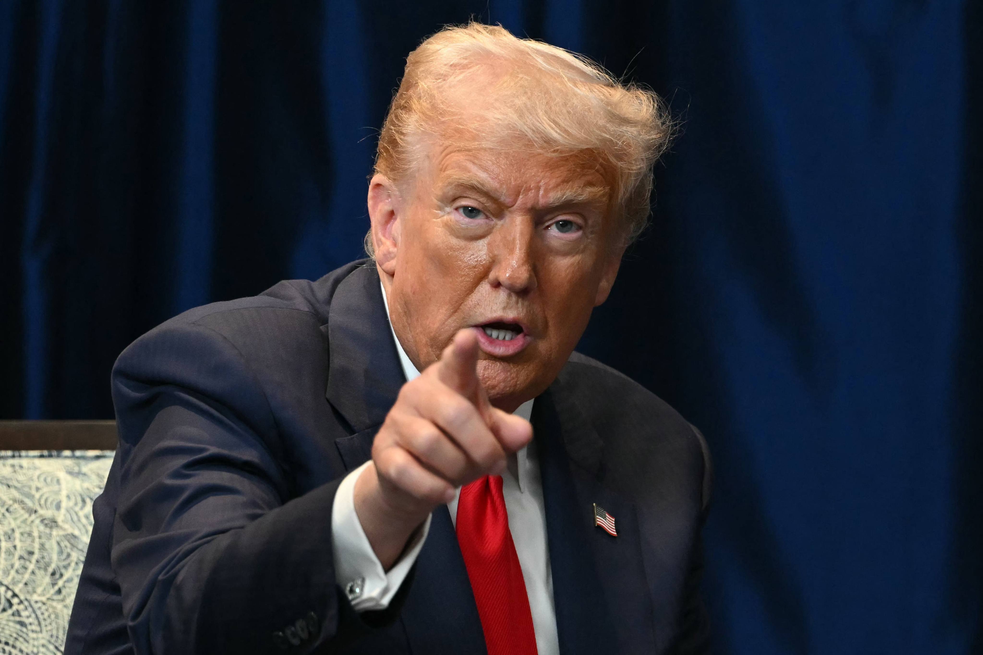 US President Donald Trump has committed to reviving America’s nearly defunct shipbuilding industry, including through strategic partnerships with allies such as South Korea and Japan. Photo: AFP