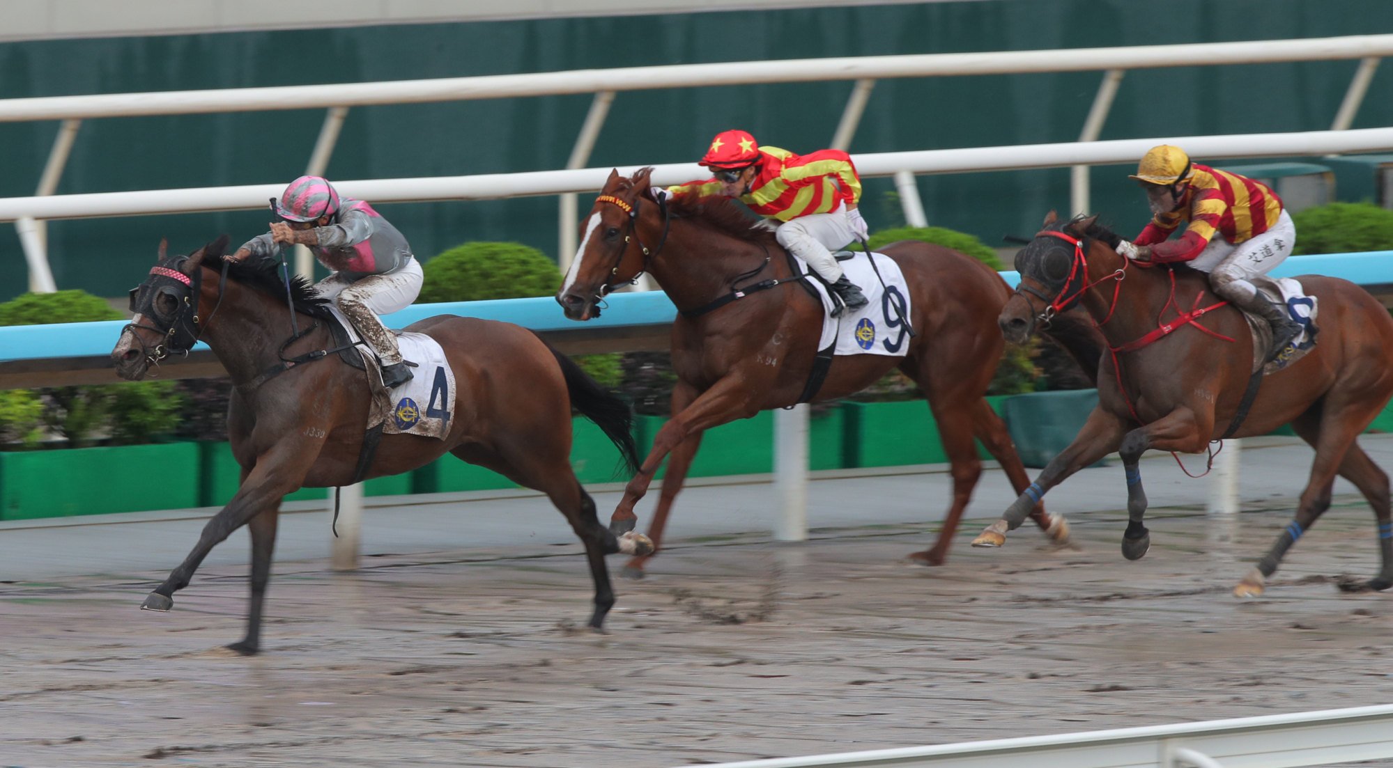 Mojave Desert surges clear last month.