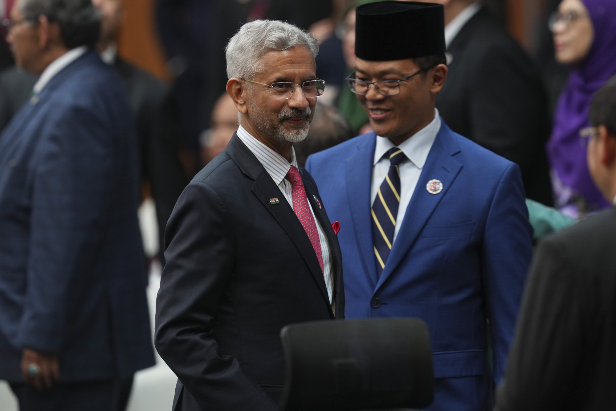 Indian Foreign Minister Subrahmanyam Jaishankar at the Asean summit in Kuala Lumpur, Malaysia, on Sunday. Photo: EPA Indian Foreign Minister Subrahmanyam Jaishankar at the Asean summit in Kuala Lumpur, Malaysia, on Sunday. Photo: EPA