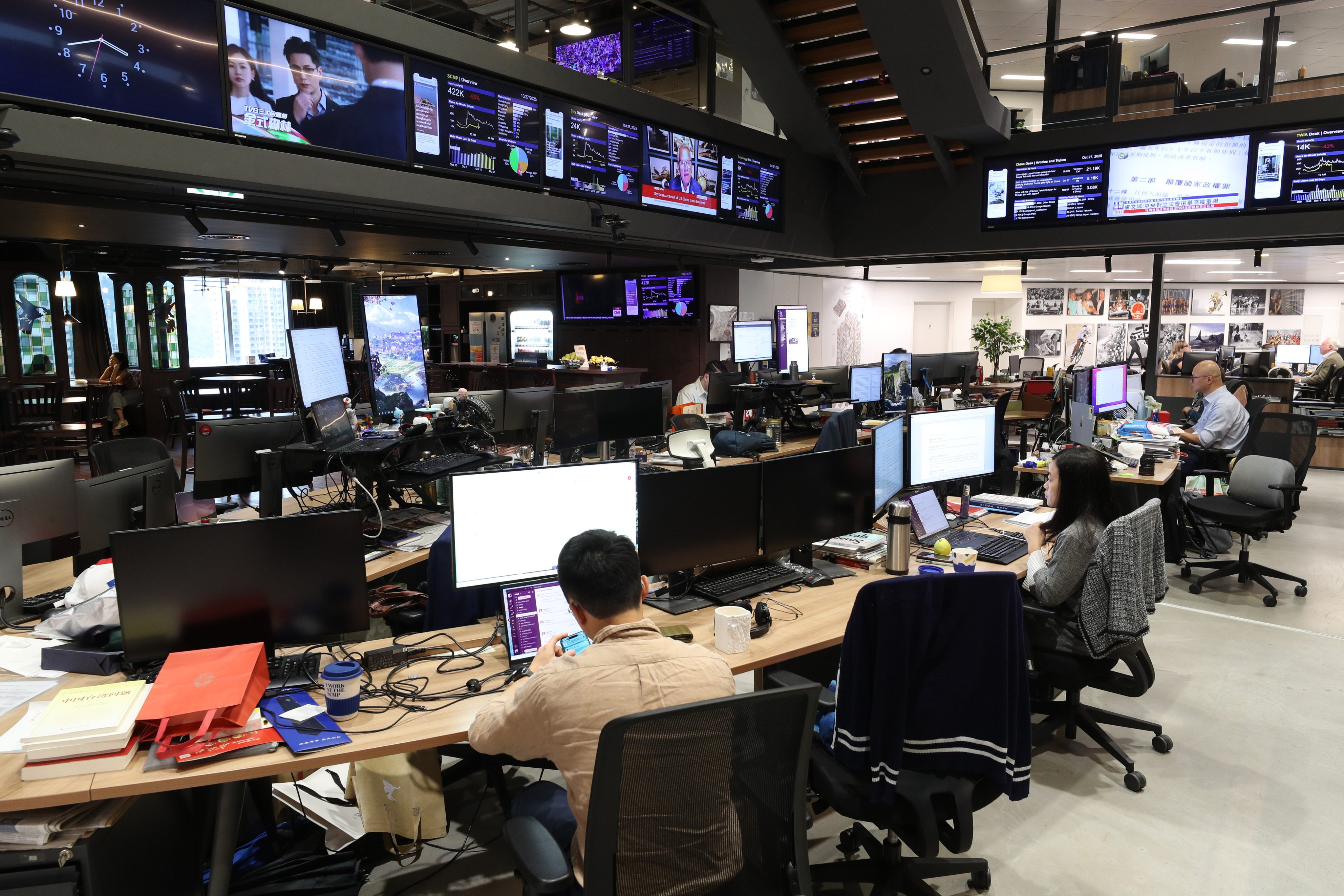 The SCMP office. Photo: SCMP